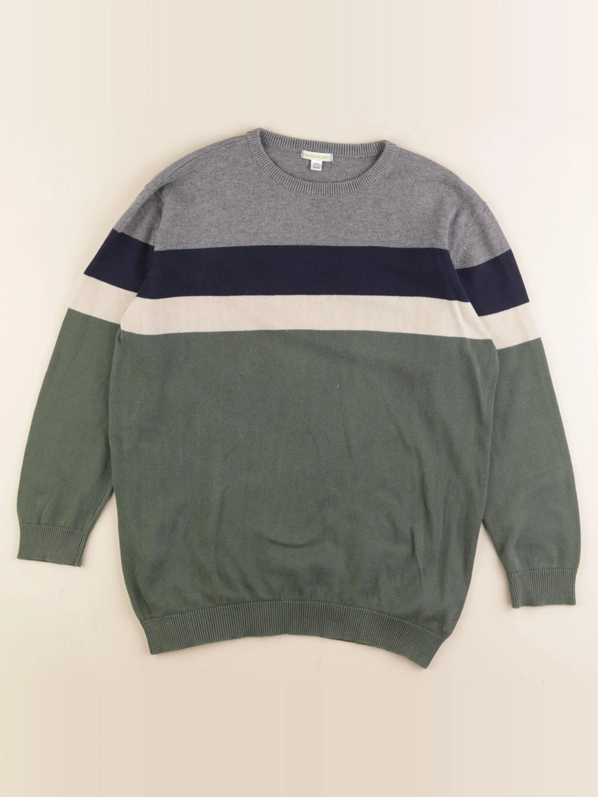 Vertbaudet - pull multicolore - 14 ans