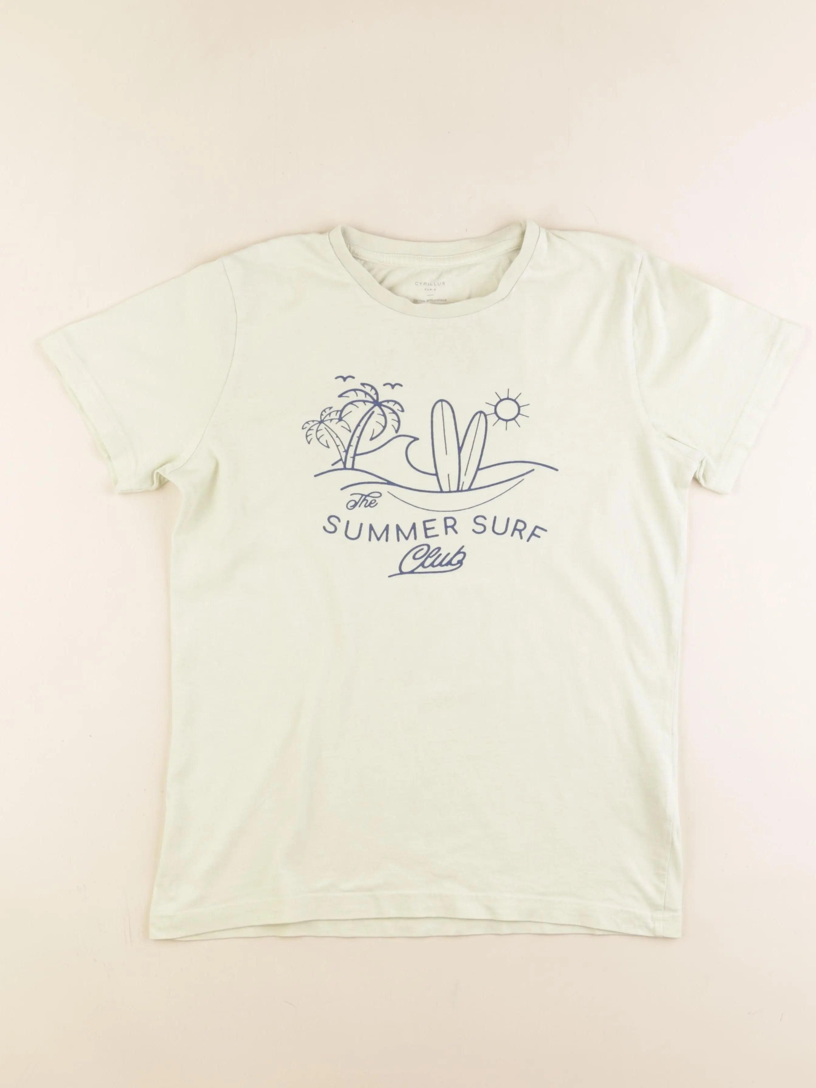 Cyrillus - tee-shirt jaune - 14 ans