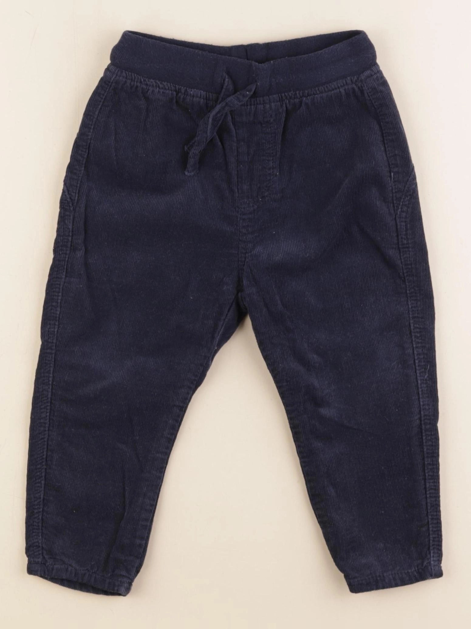 Zara - pantalon bleu - 18/24 mois