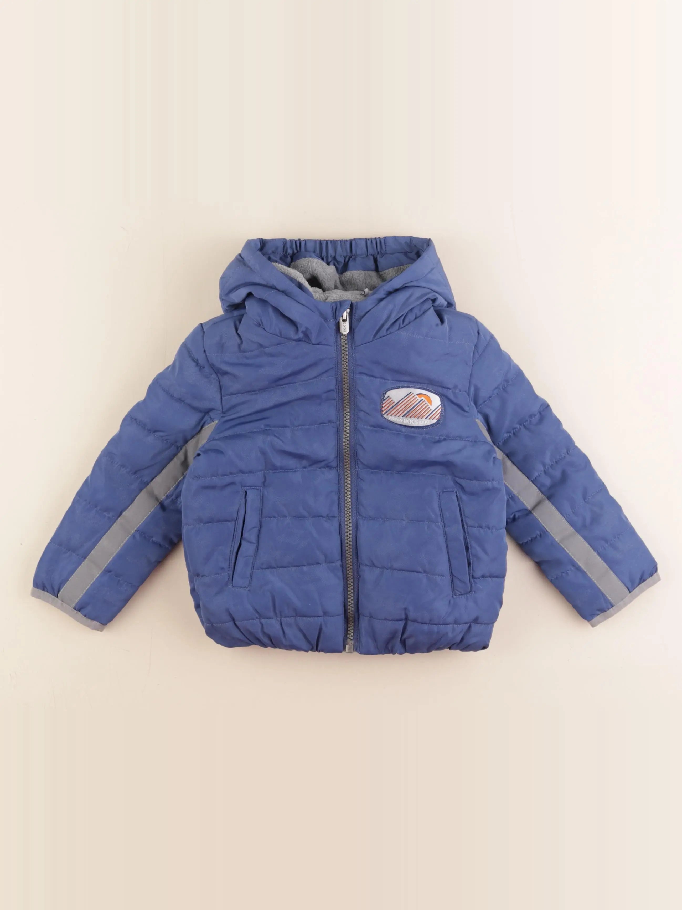 IKKS - doudoune bleu - 2 ans