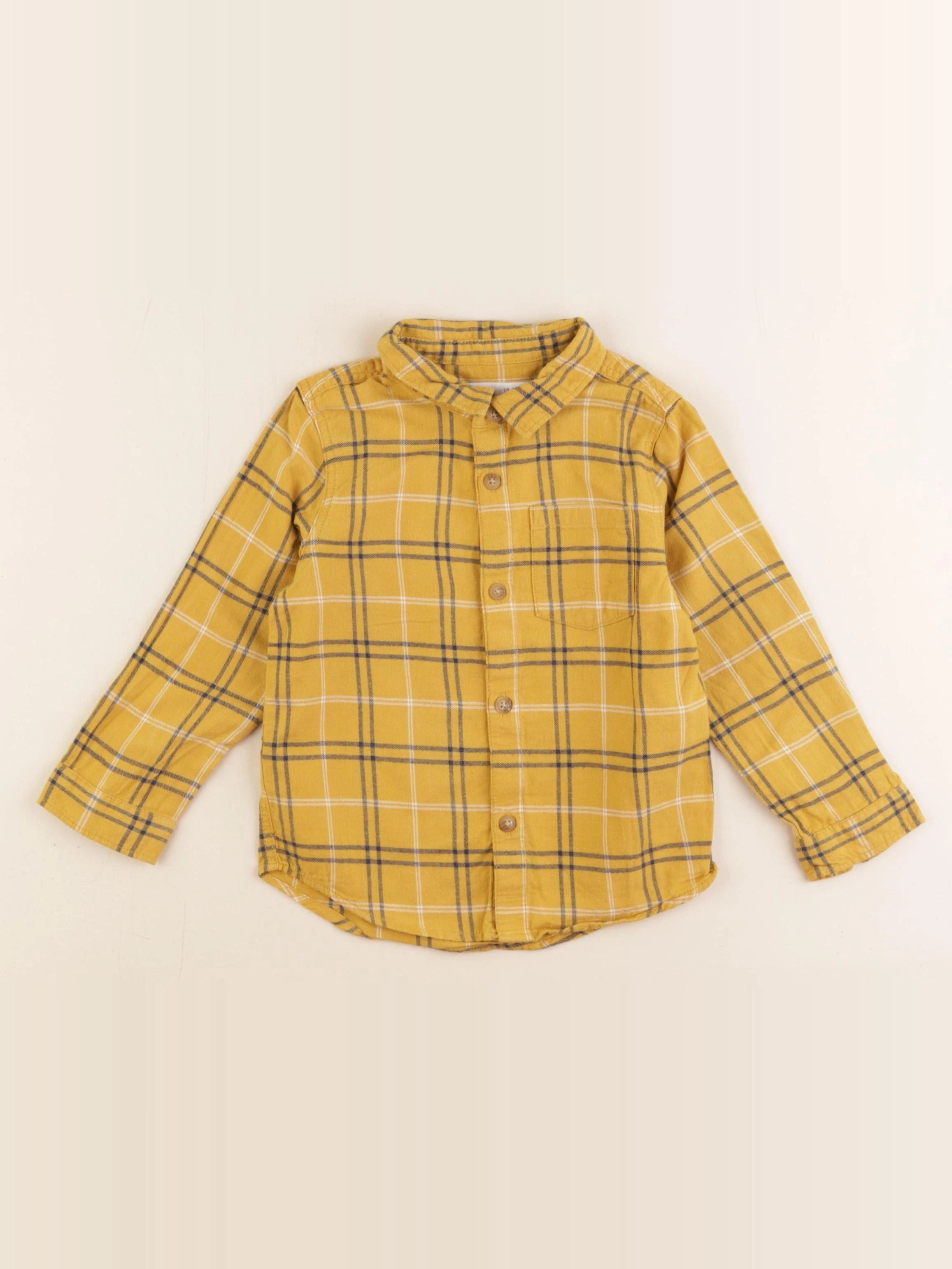 Zara - chemise noir, jaune - 18/24 mois