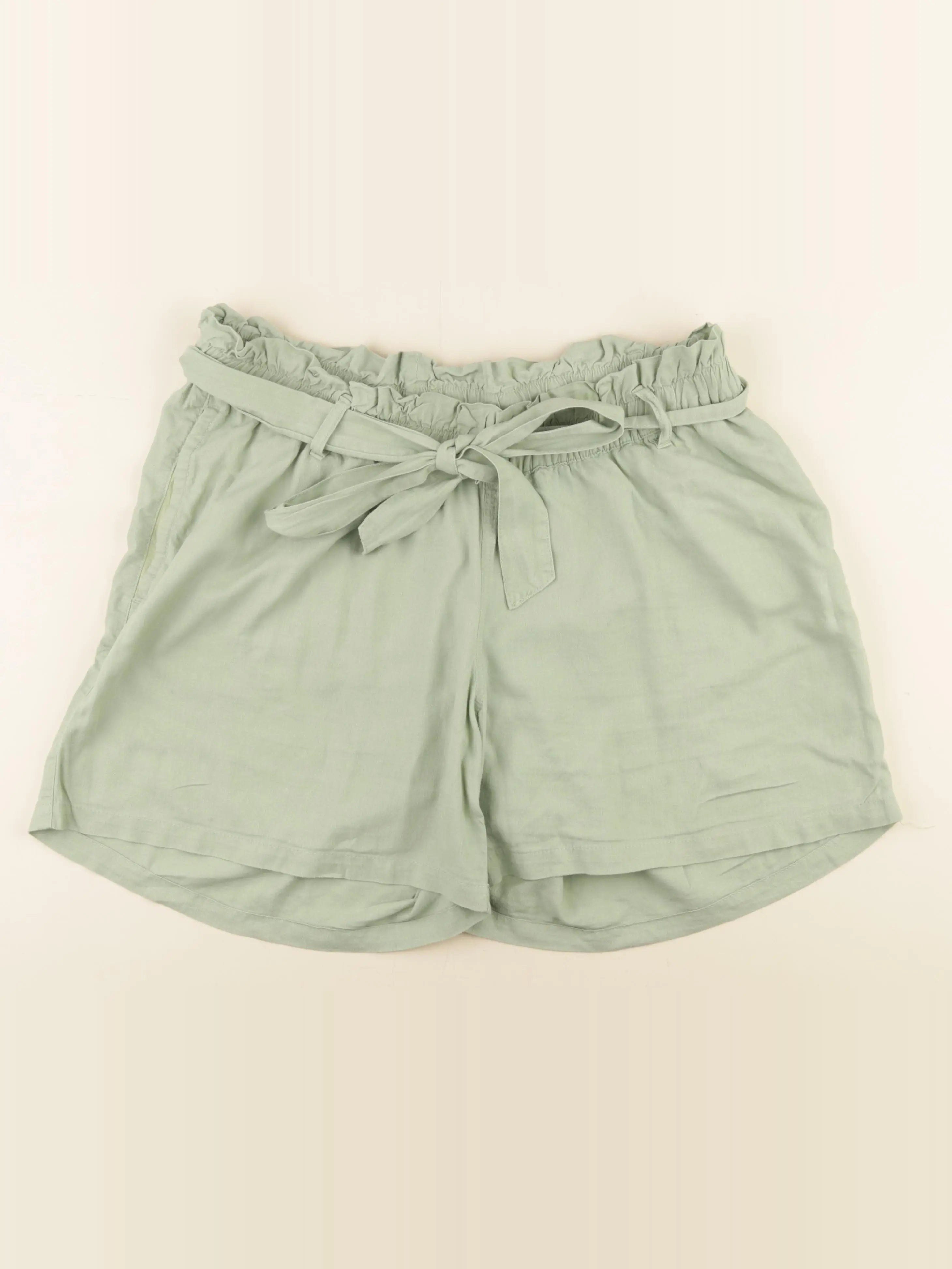 H&M - short grossesse vert - l
