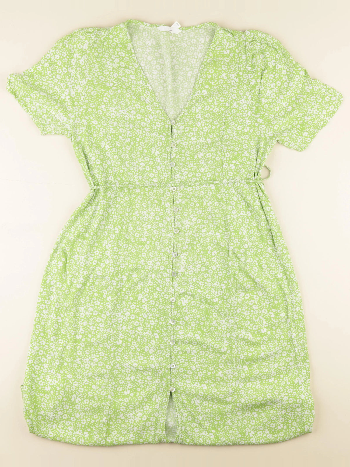 H&M - robe allaitement, grossesse vert - l