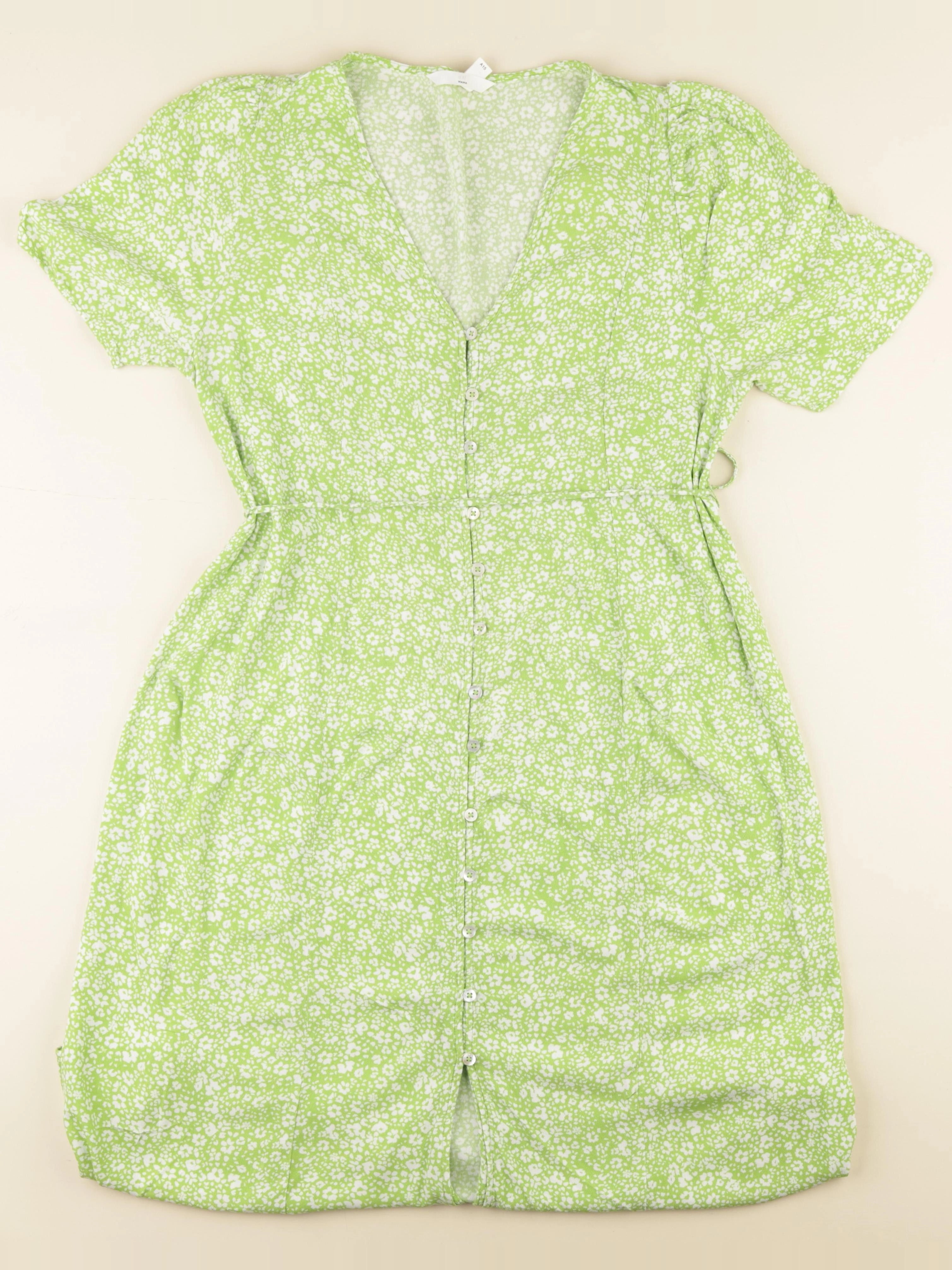 H&M - robe allaitement, grossesse vert - l