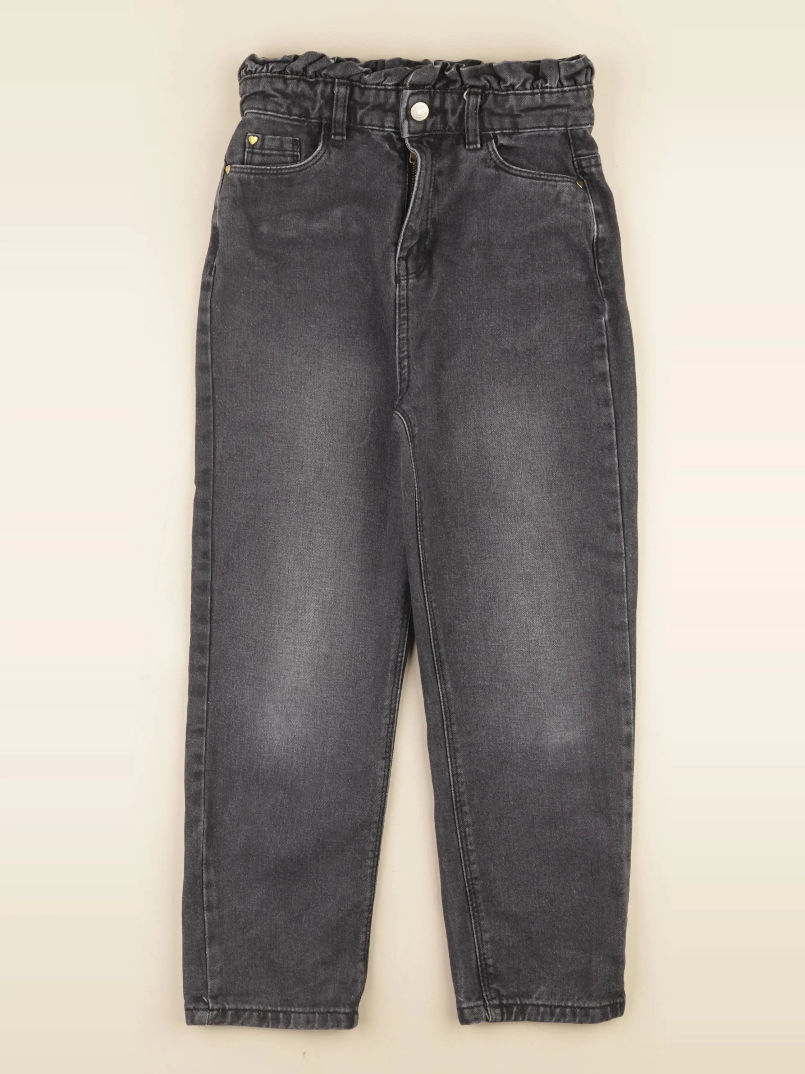 Vertbaudet - jean gris - 9 ans