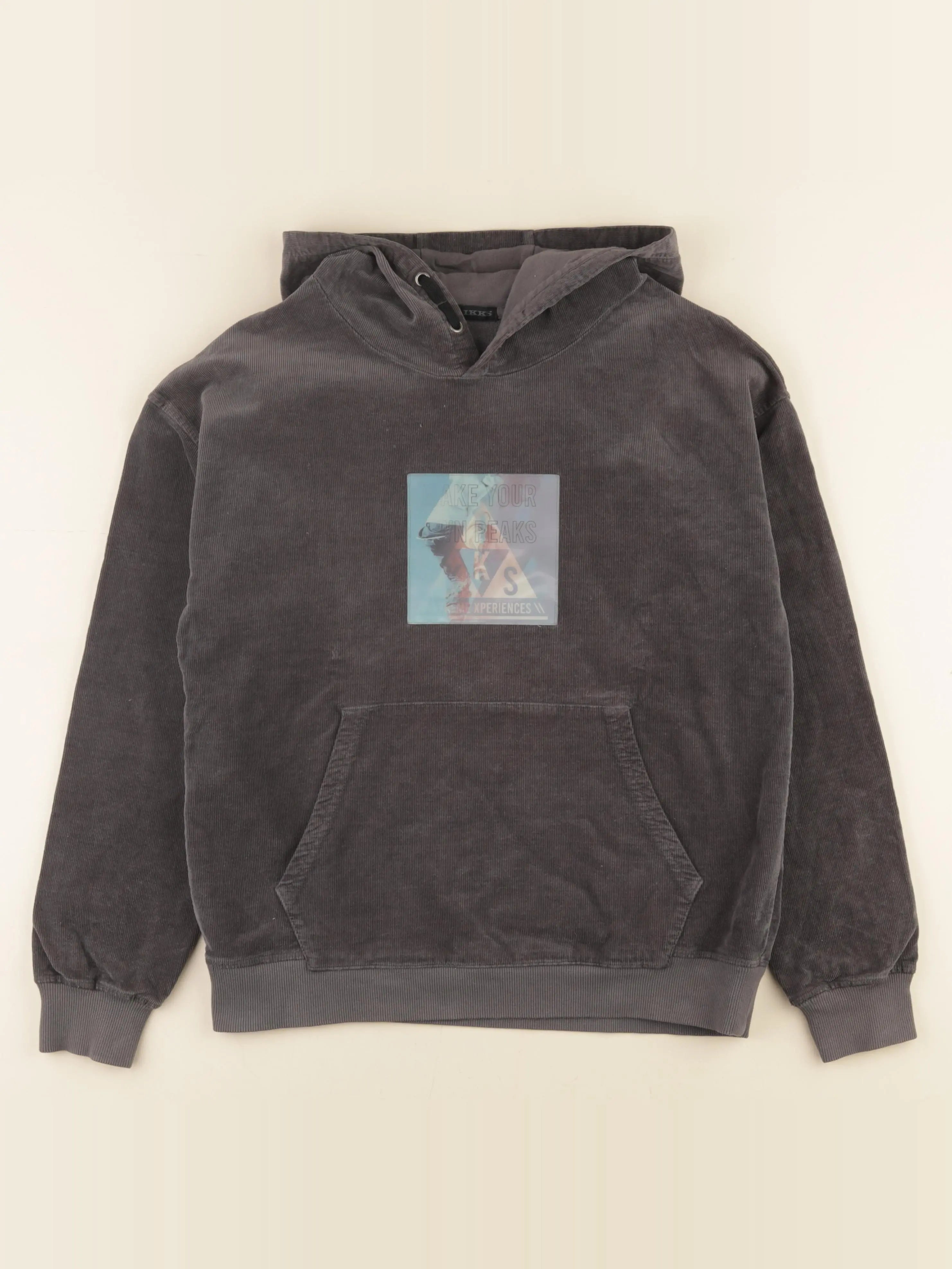 IKKS - sweat velours gris - 14 ans