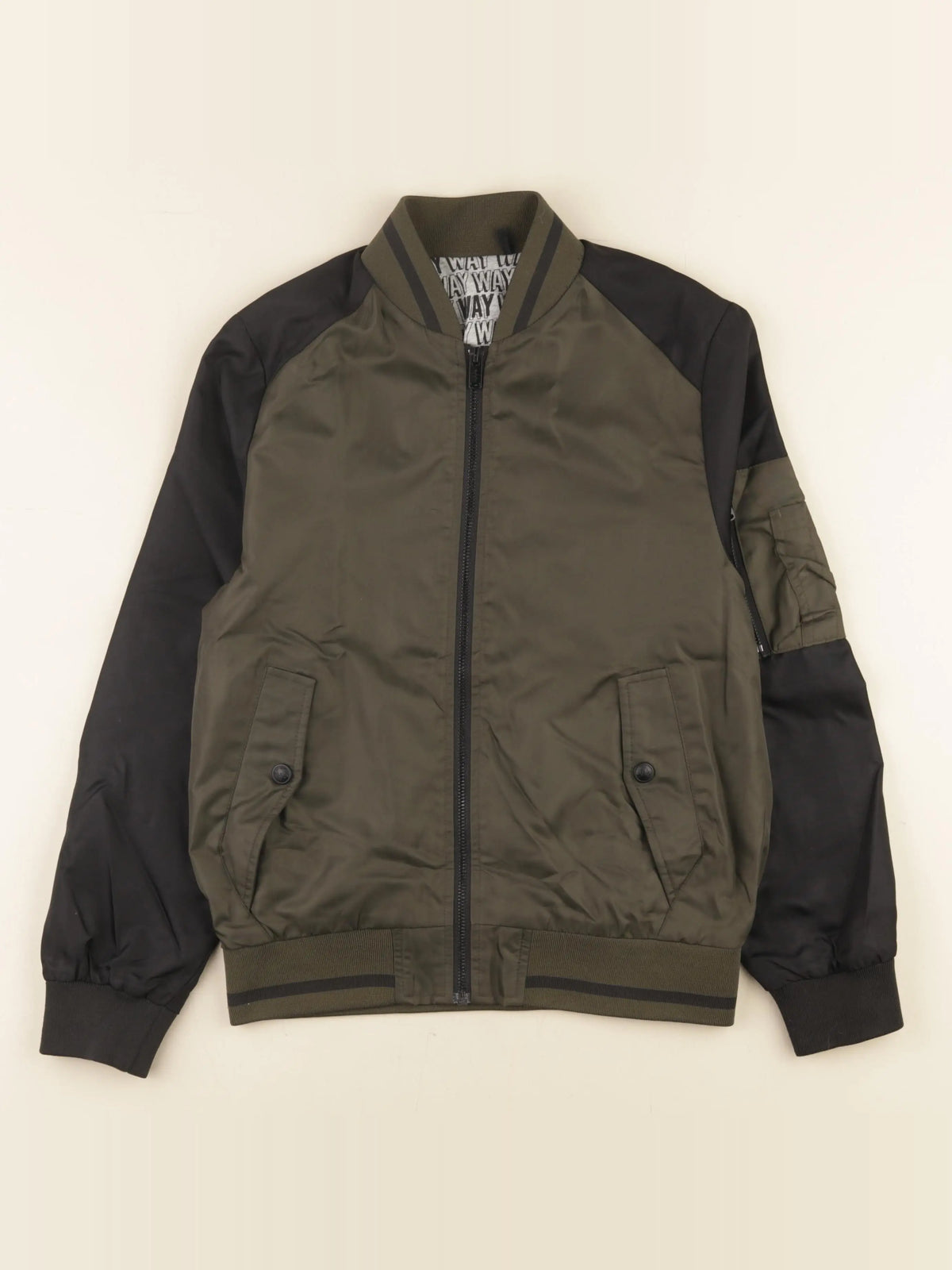 IKKS - veste vert, noir - 12 ans
