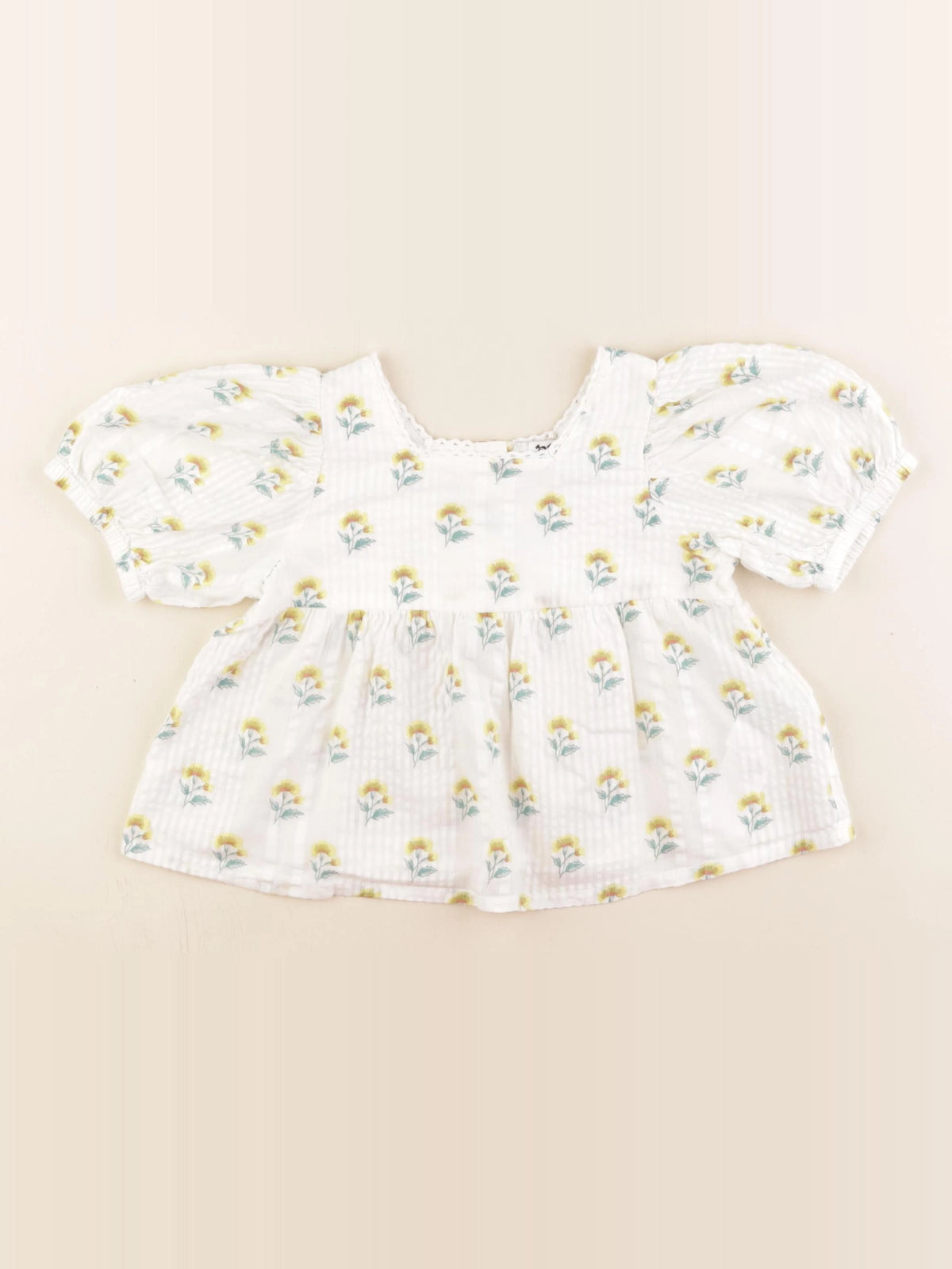 Cyrillus - blouse blanc - 3 ans