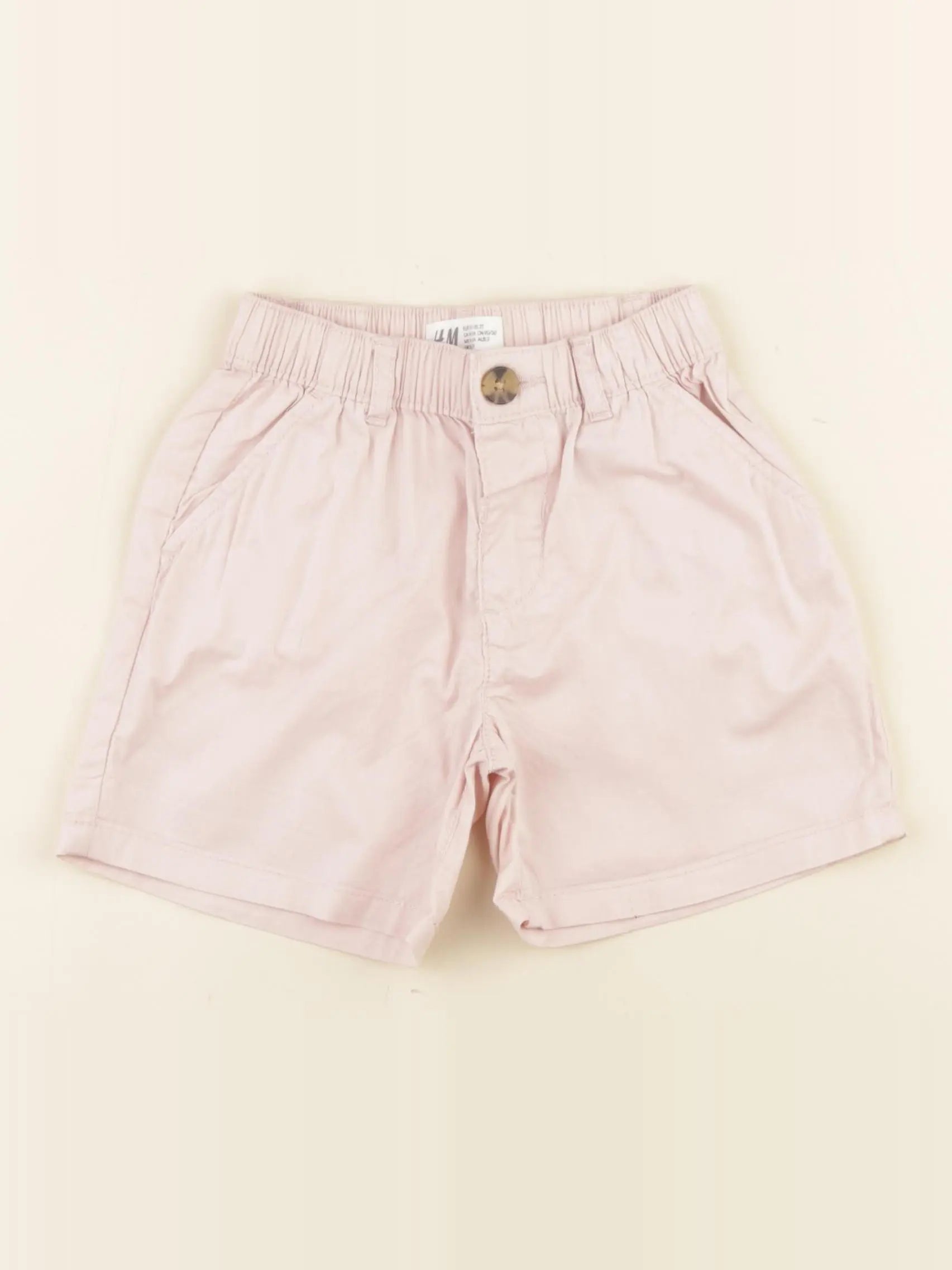 H&M - short rose - 18/24 mois