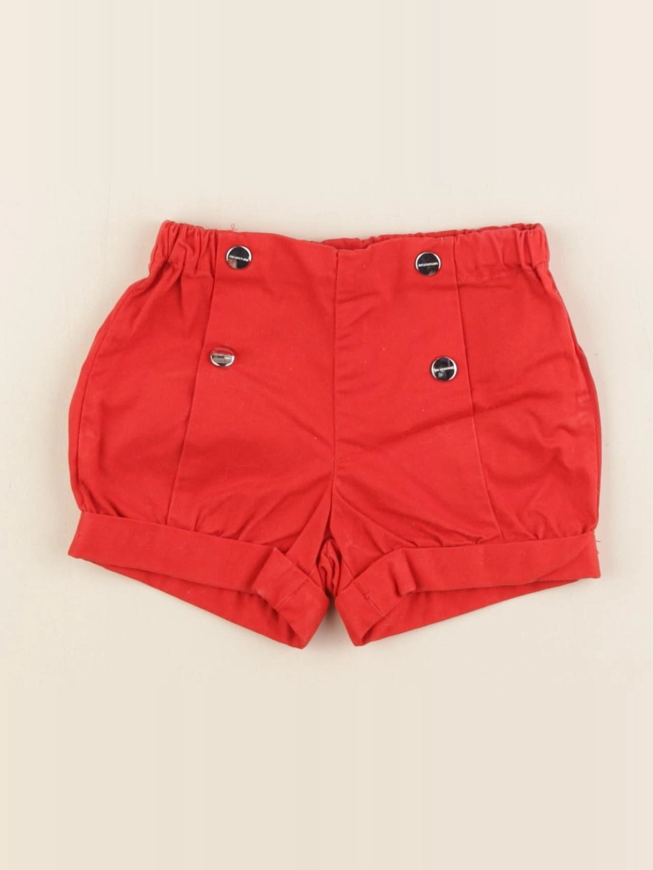 Jacadi - short rouge - 6 mois