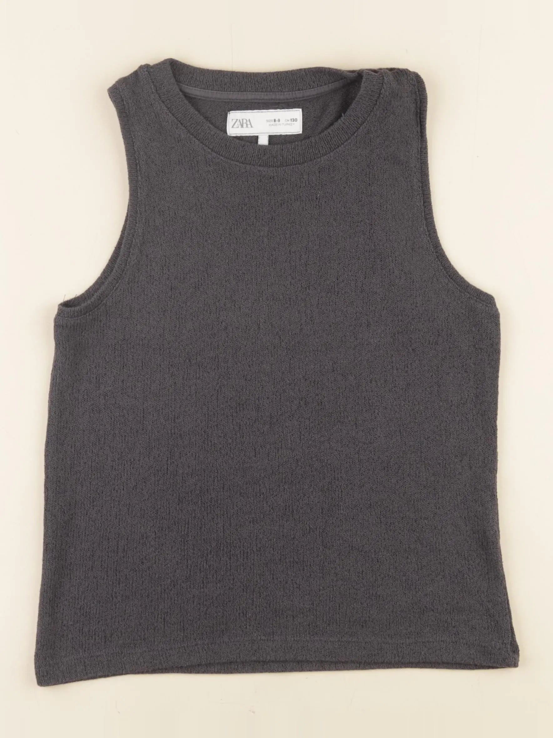 Zara - débardeur gris - 8/9 ans
