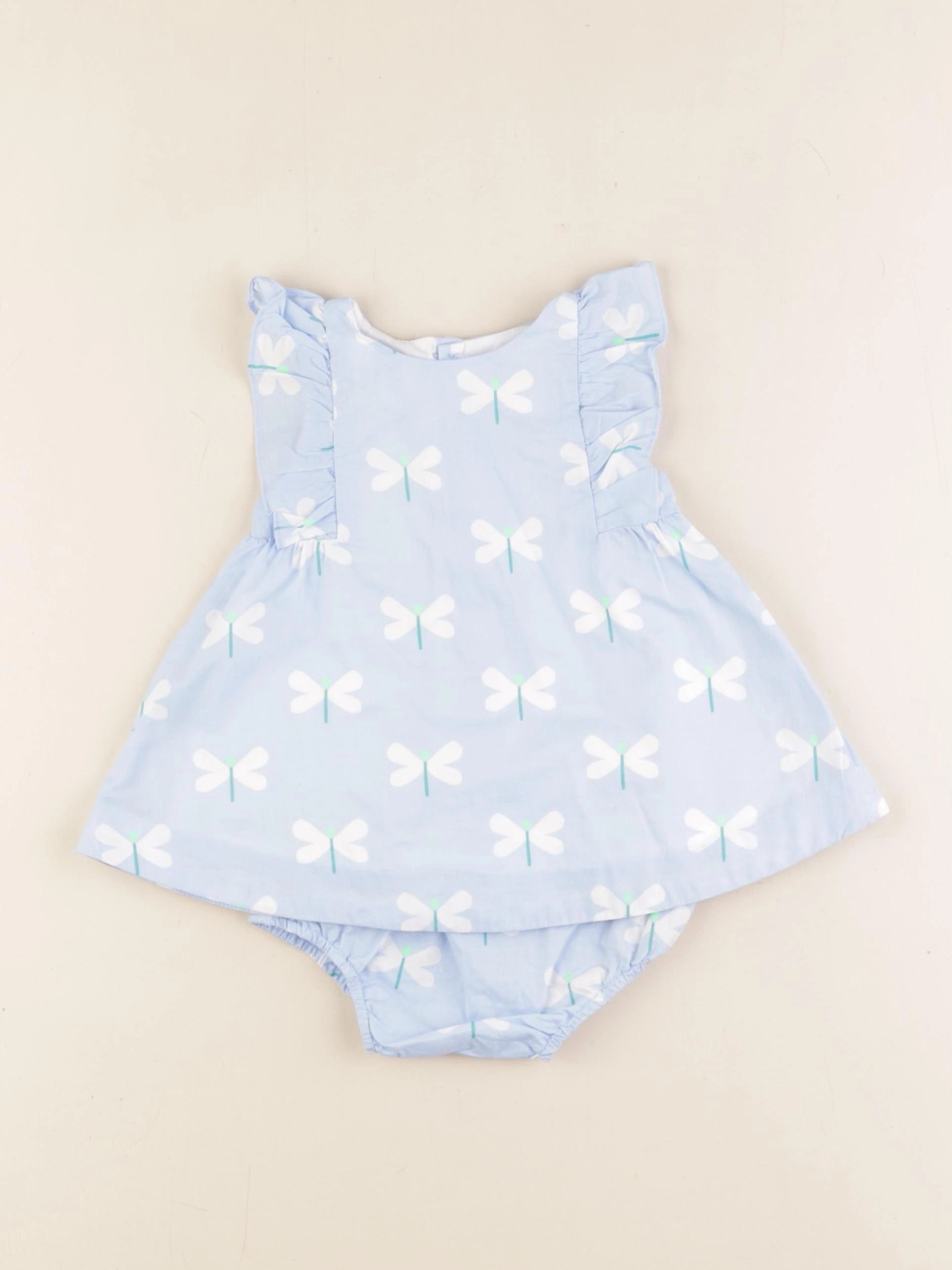Jacadi - robe bleu - 3 mois