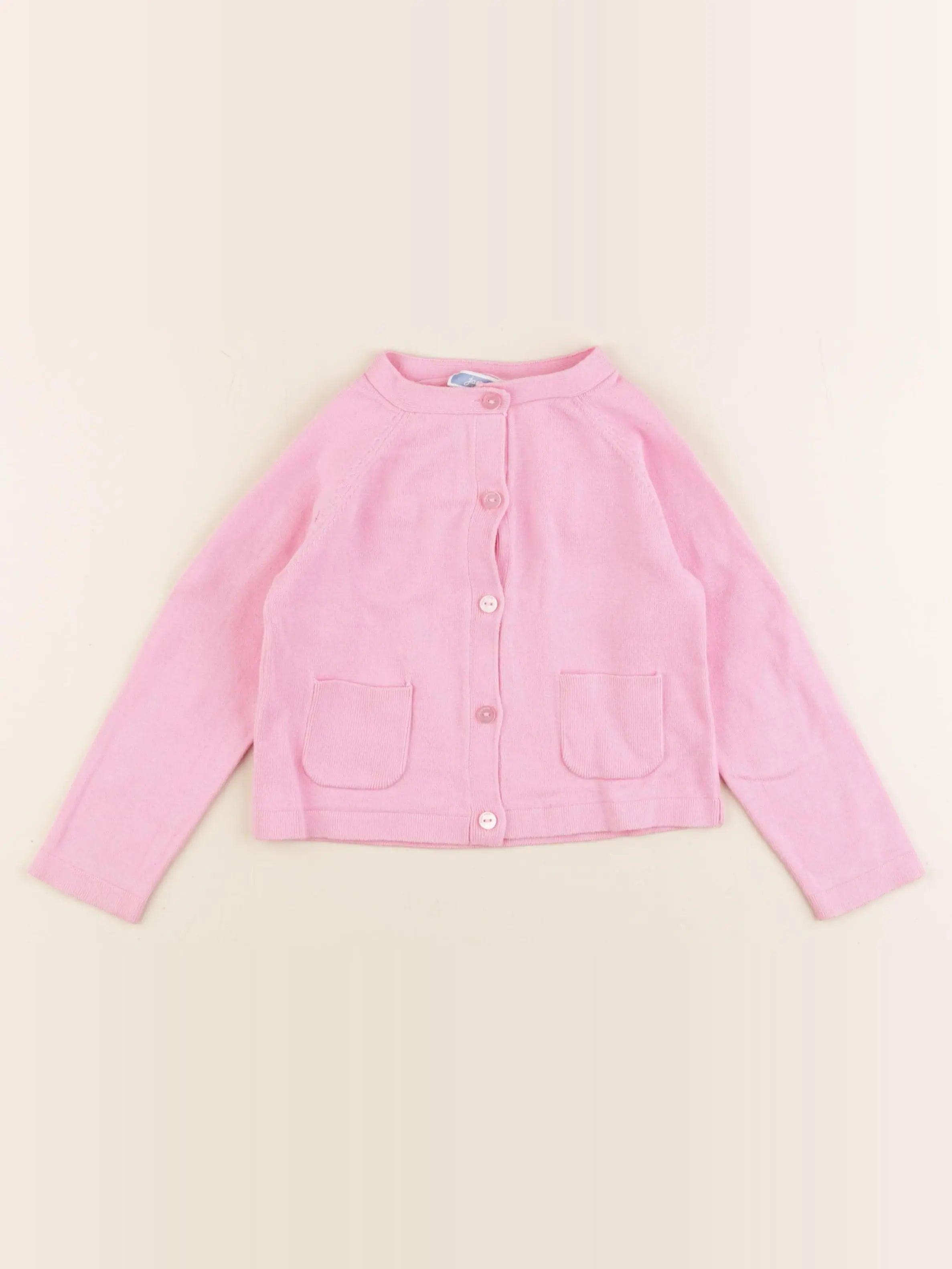 Jacadi - gilet rose - 4 ans
