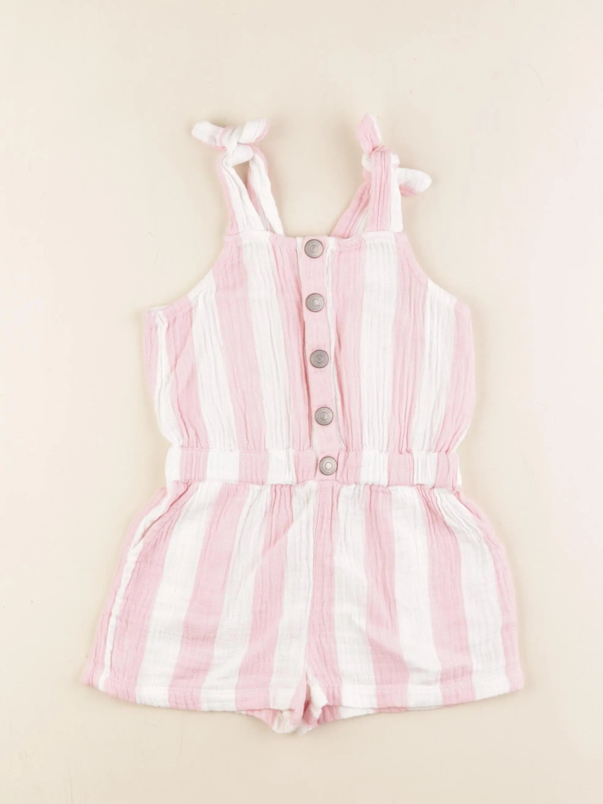 Vertbaudet - combinaison rose - 3 ans