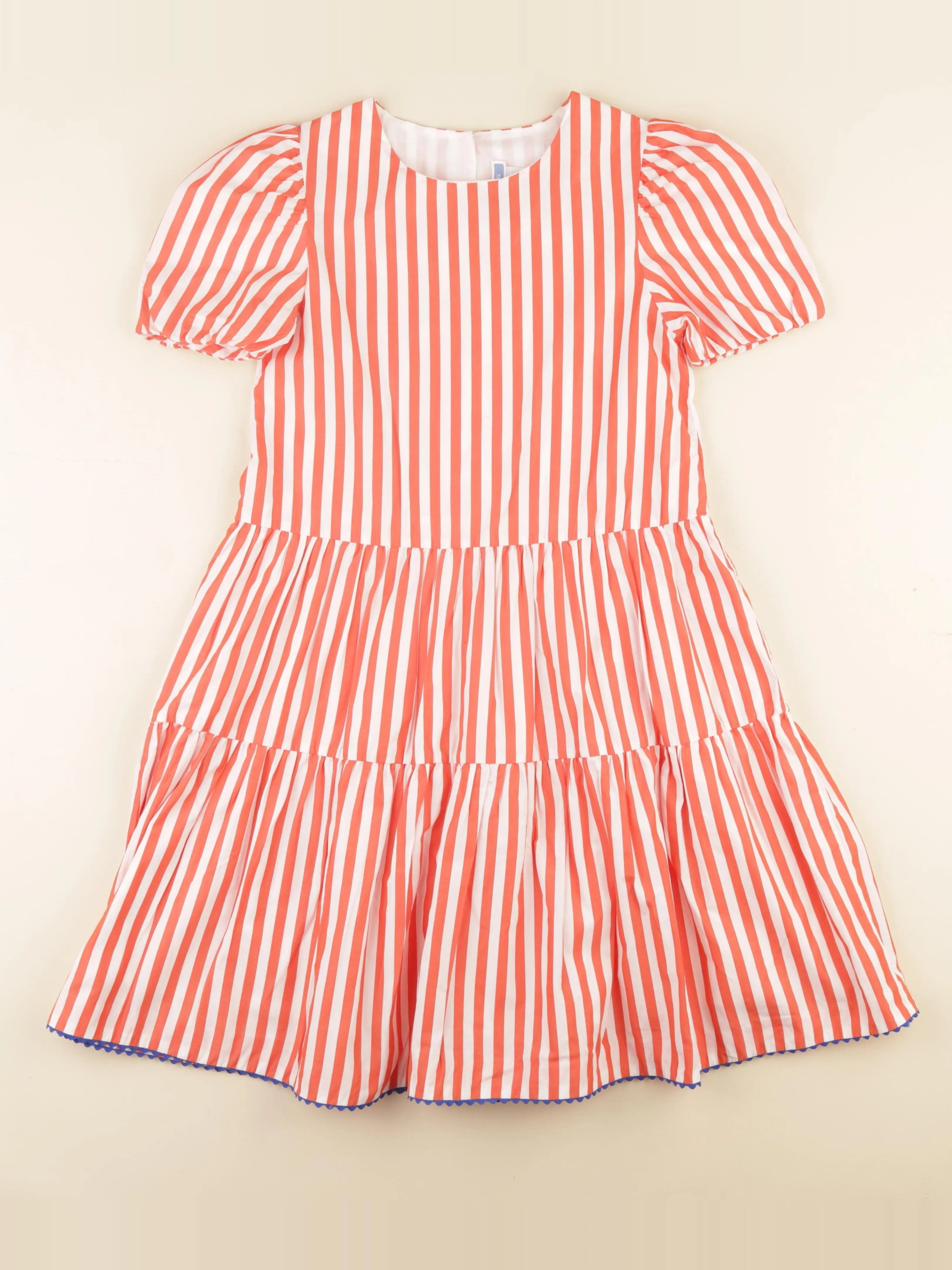 Jacadi - robe blanc, rouge - 12 ans