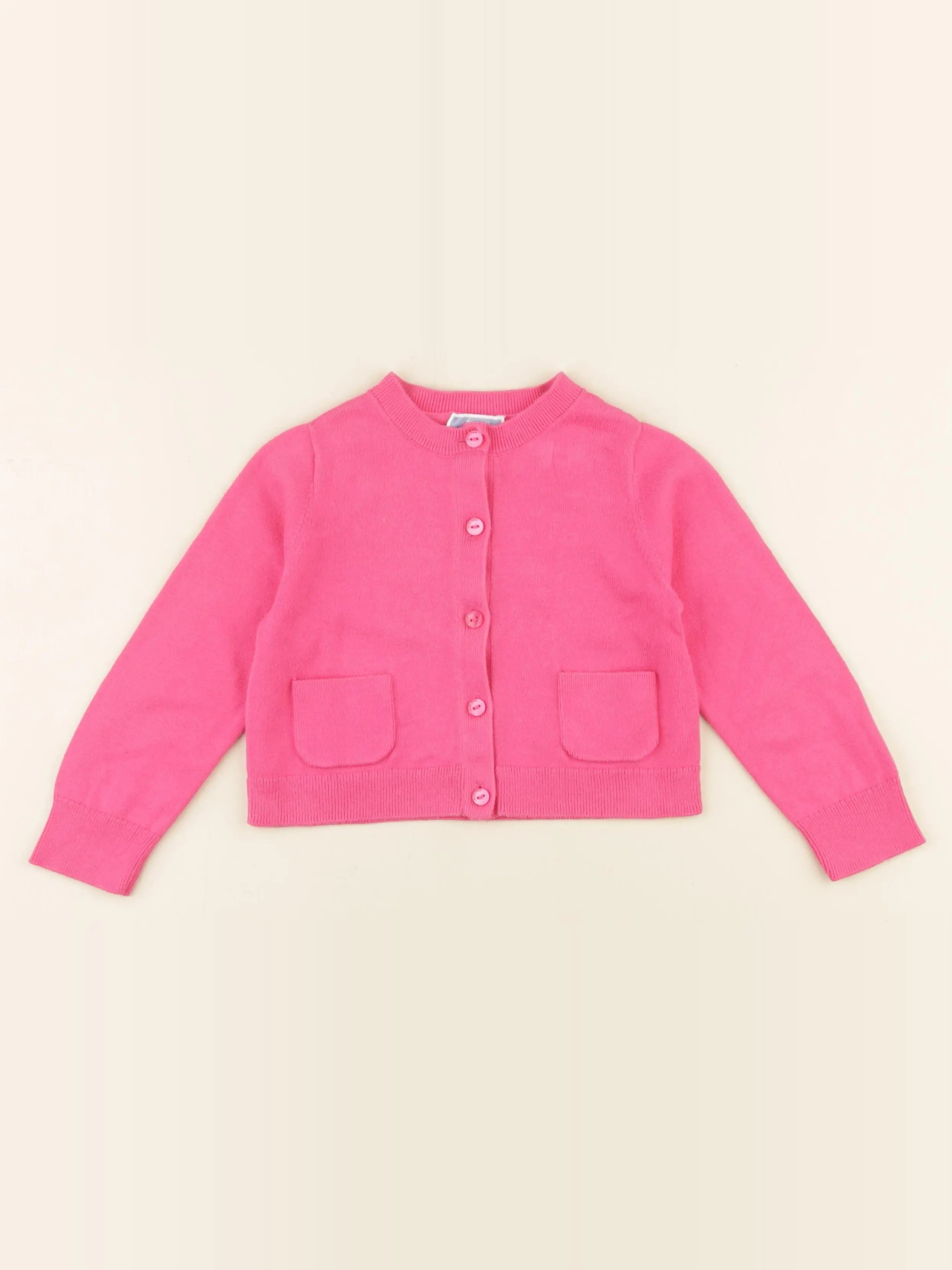 Jacadi - gilet rose - 3 ans