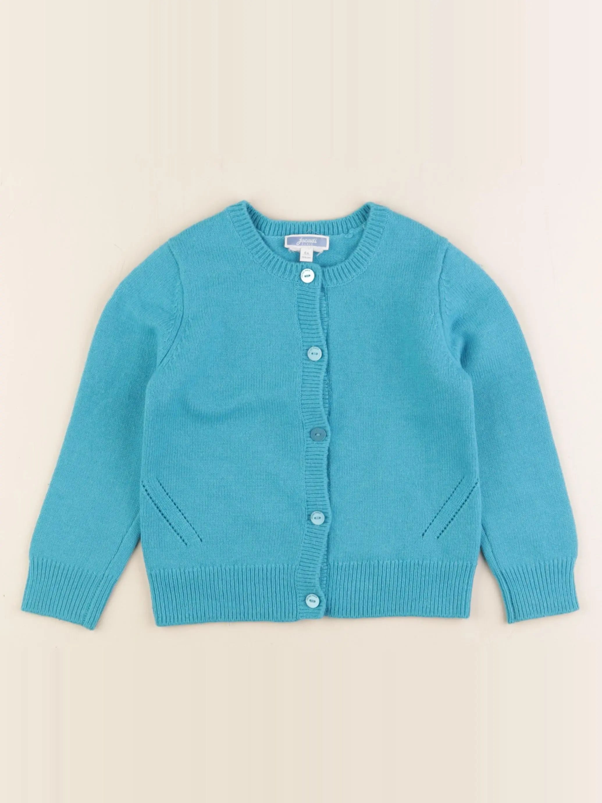 Jacadi - gilet bleu - 4 ans