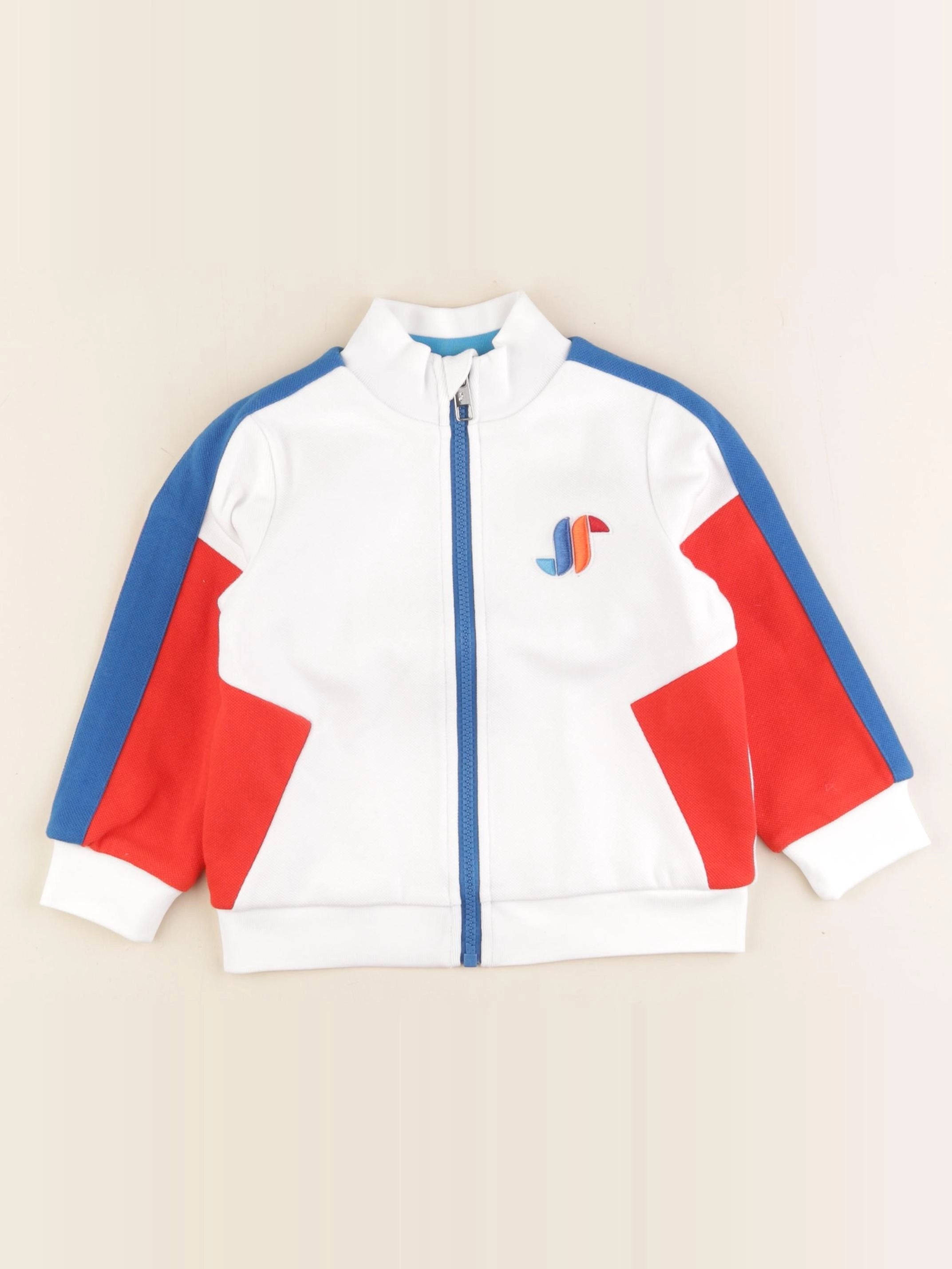 Jacadi - sweat blanc - 3 ans