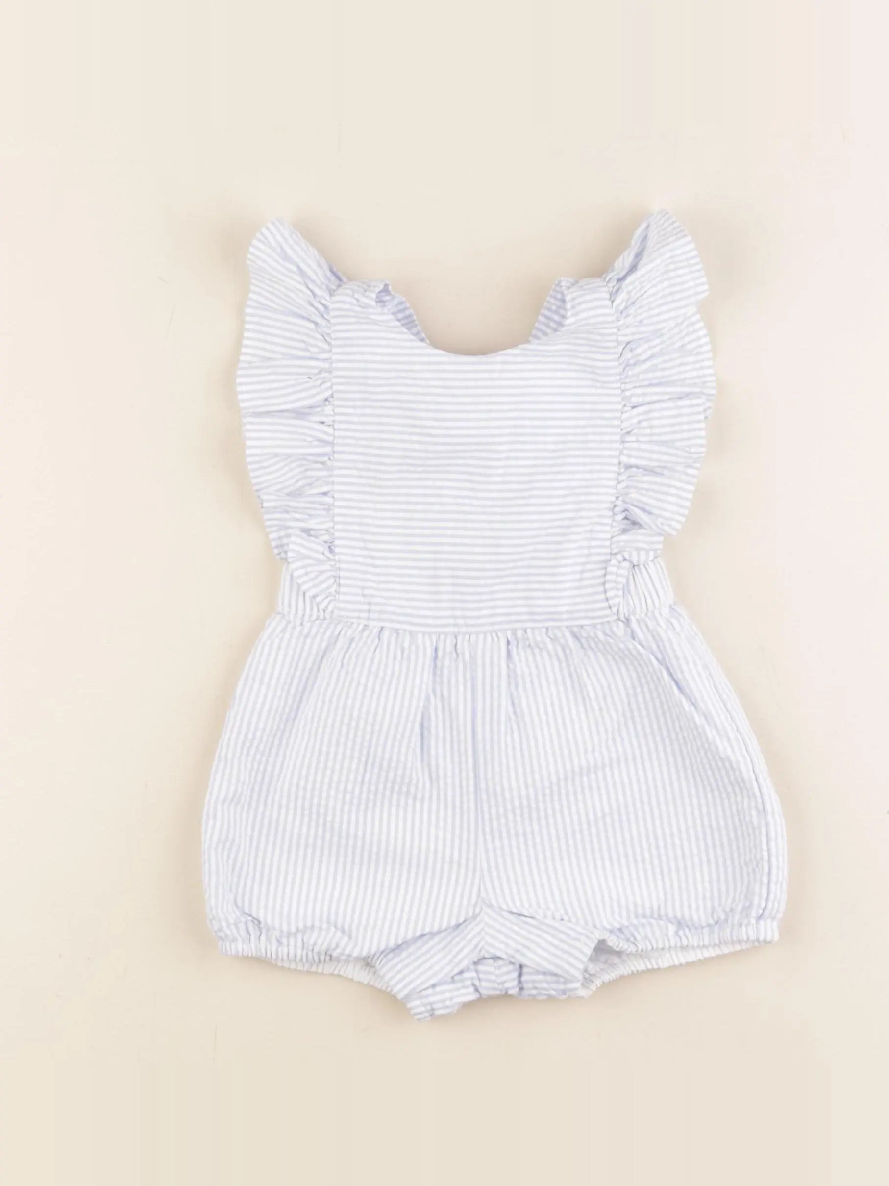 Jacadi - combinaison bleu - 6 mois