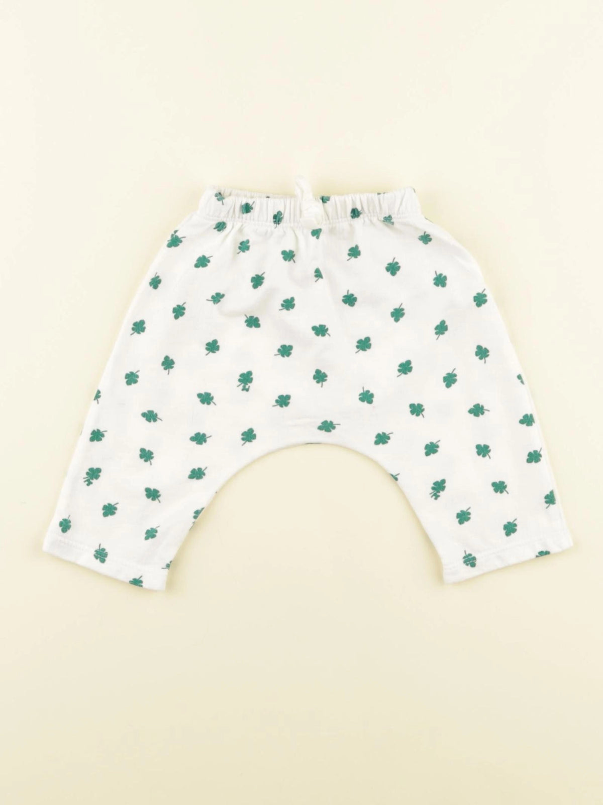 Petit Bateau - sarouel blanc - 1 mois