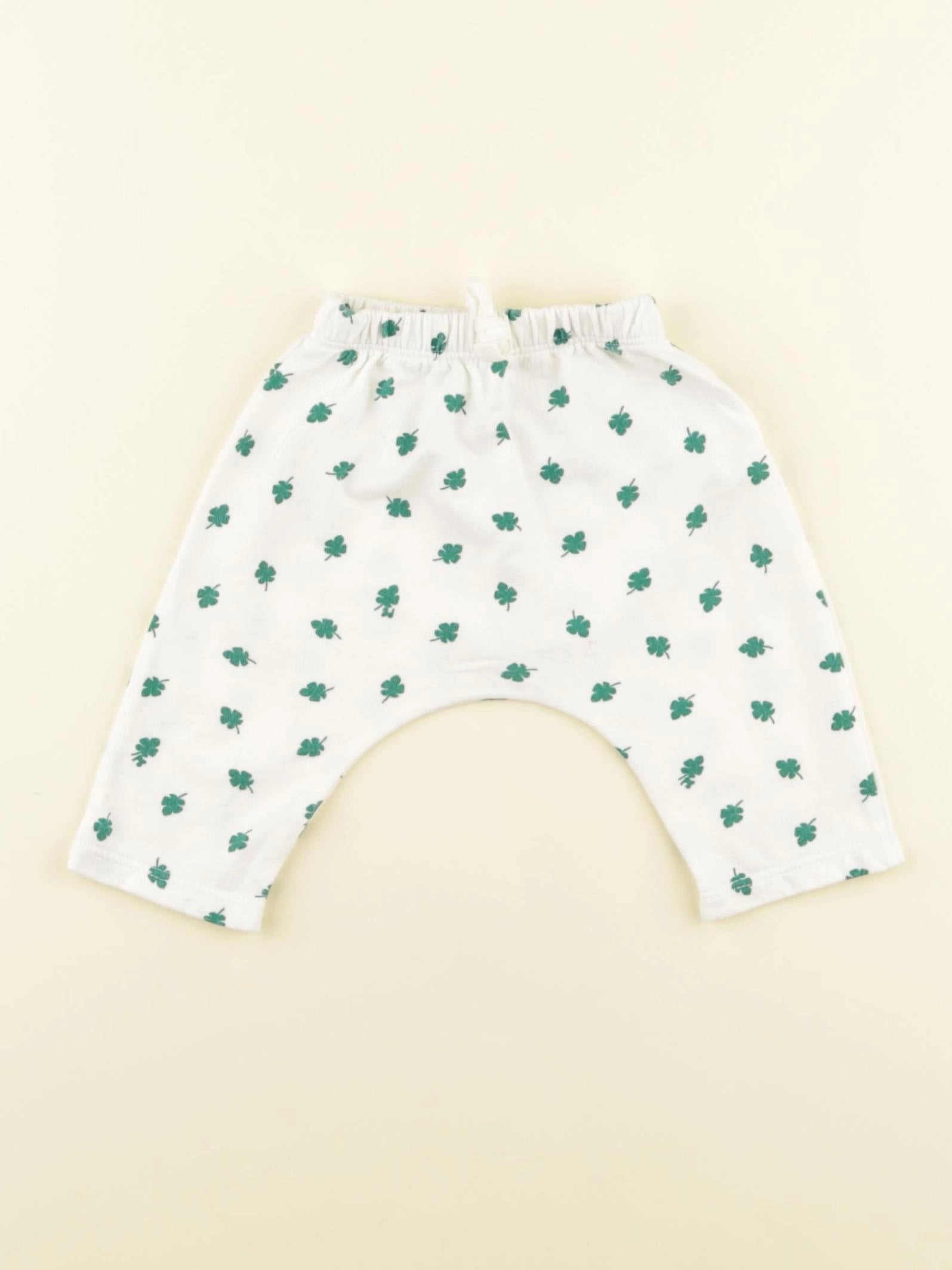 Petit Bateau - sarouel blanc - 1 mois