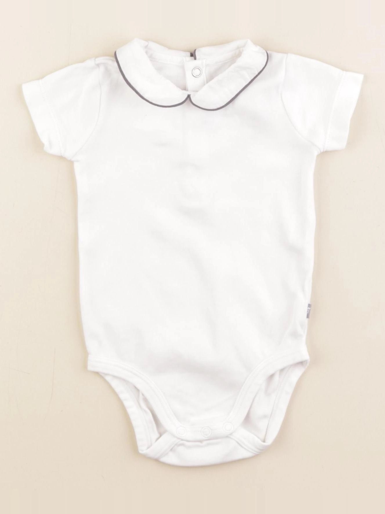 Boutchou - body à col blanc - 12 mois