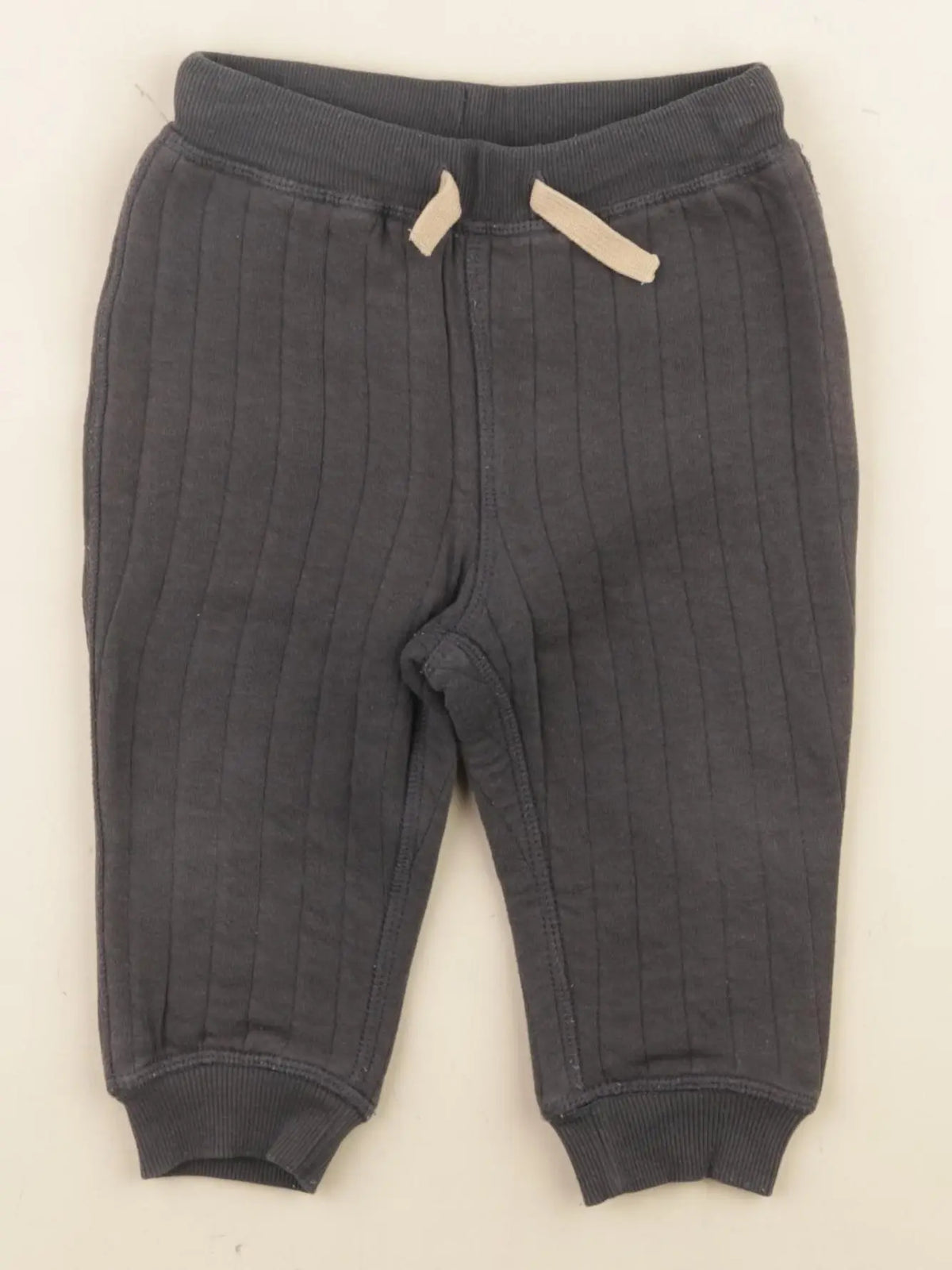 H&M - jogging gris - 6/9 mois