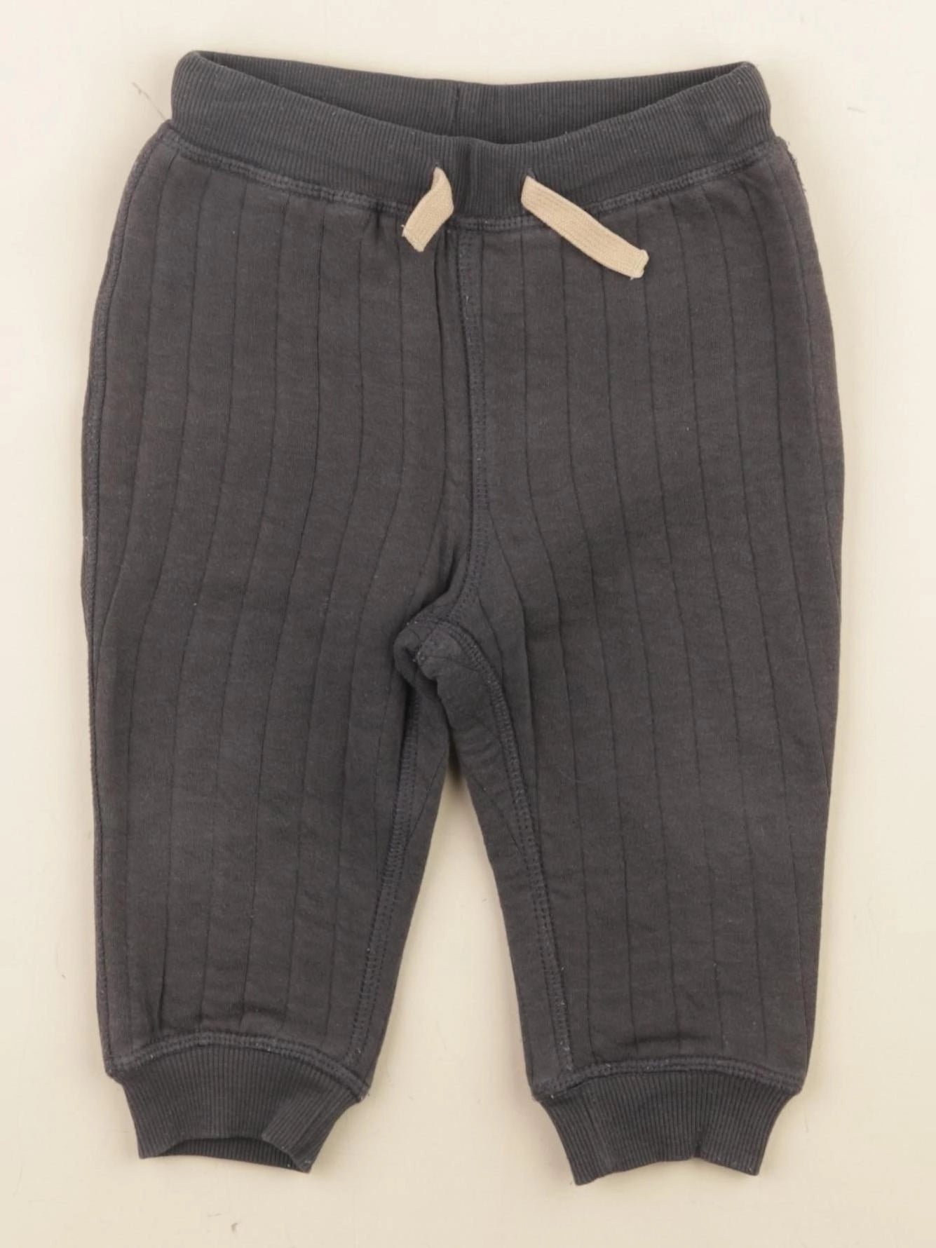 H&M - jogging gris - 6/9 mois