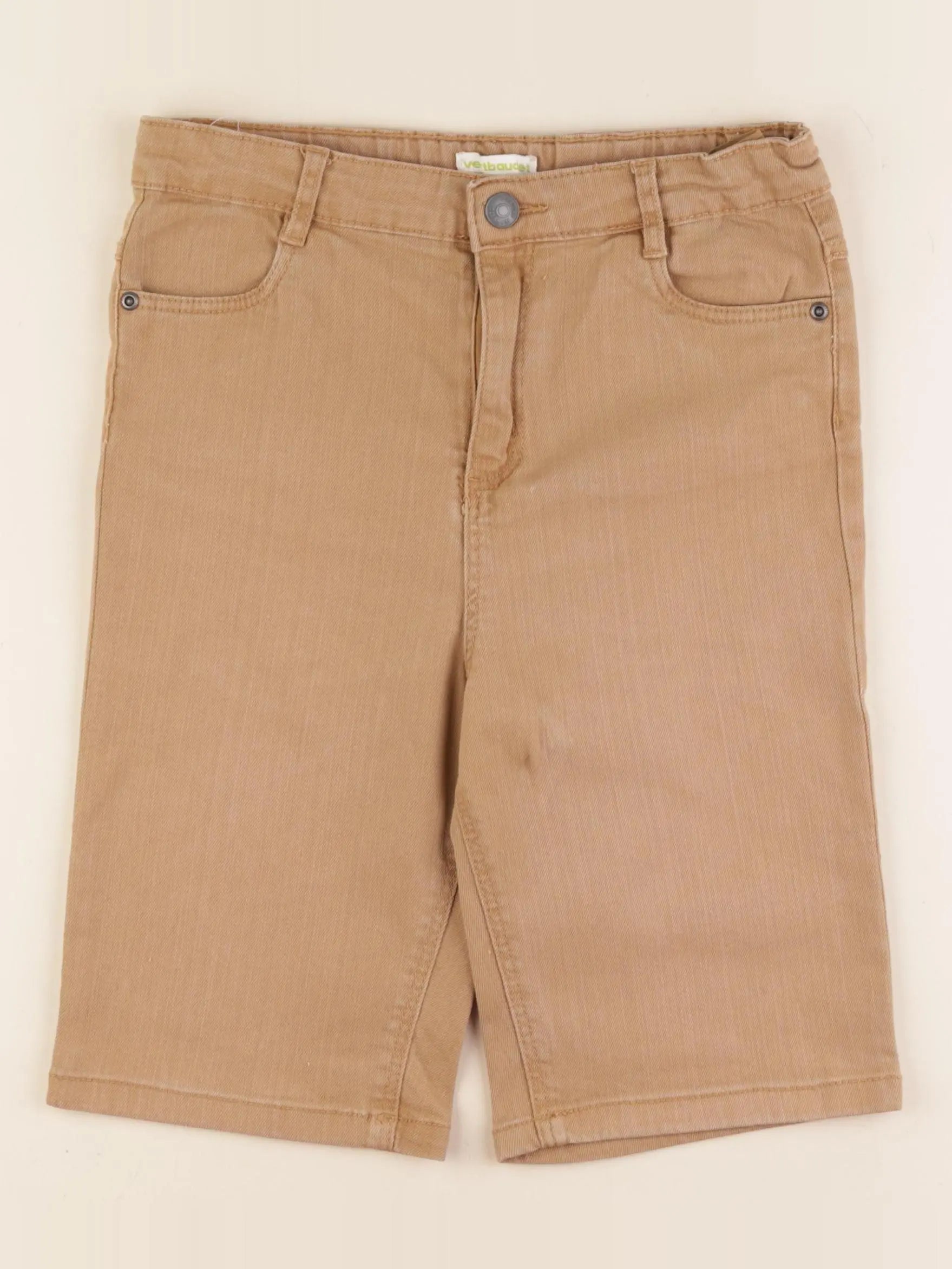 Vertbaudet - short marron - 12 ans