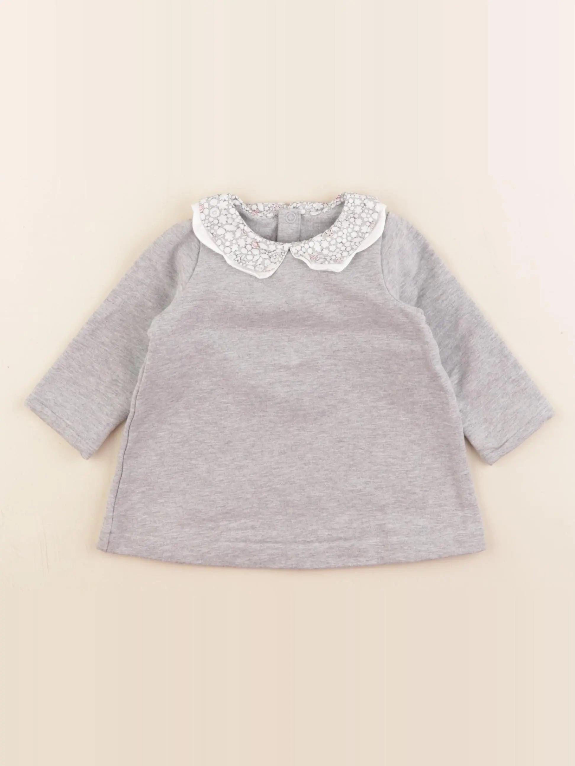 Jacadi - robe gris - 6 mois