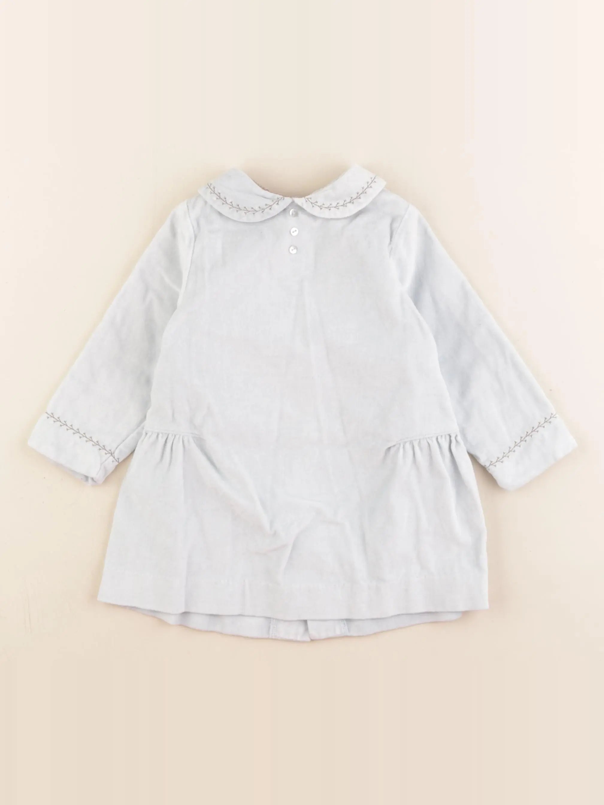 Jacadi - robe bleu - 12 mois
