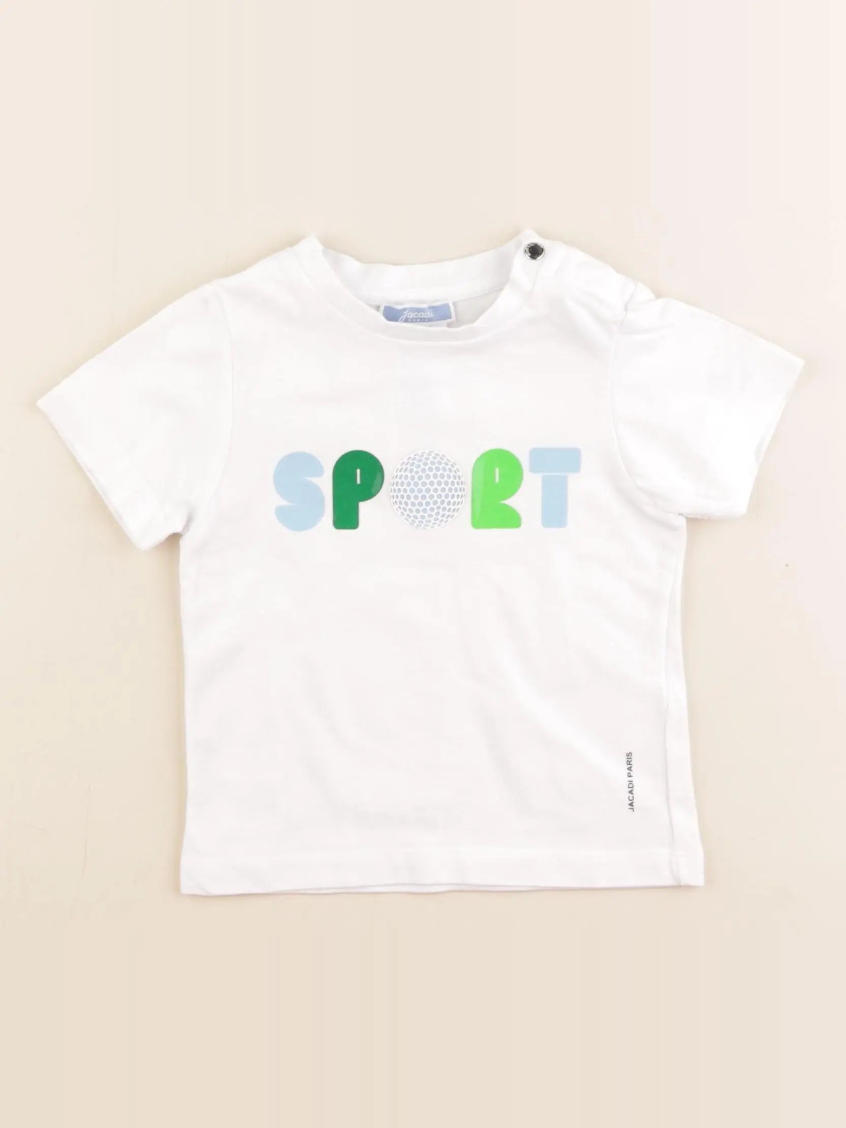 Jacadi - tee-shirt blanc - 24 mois