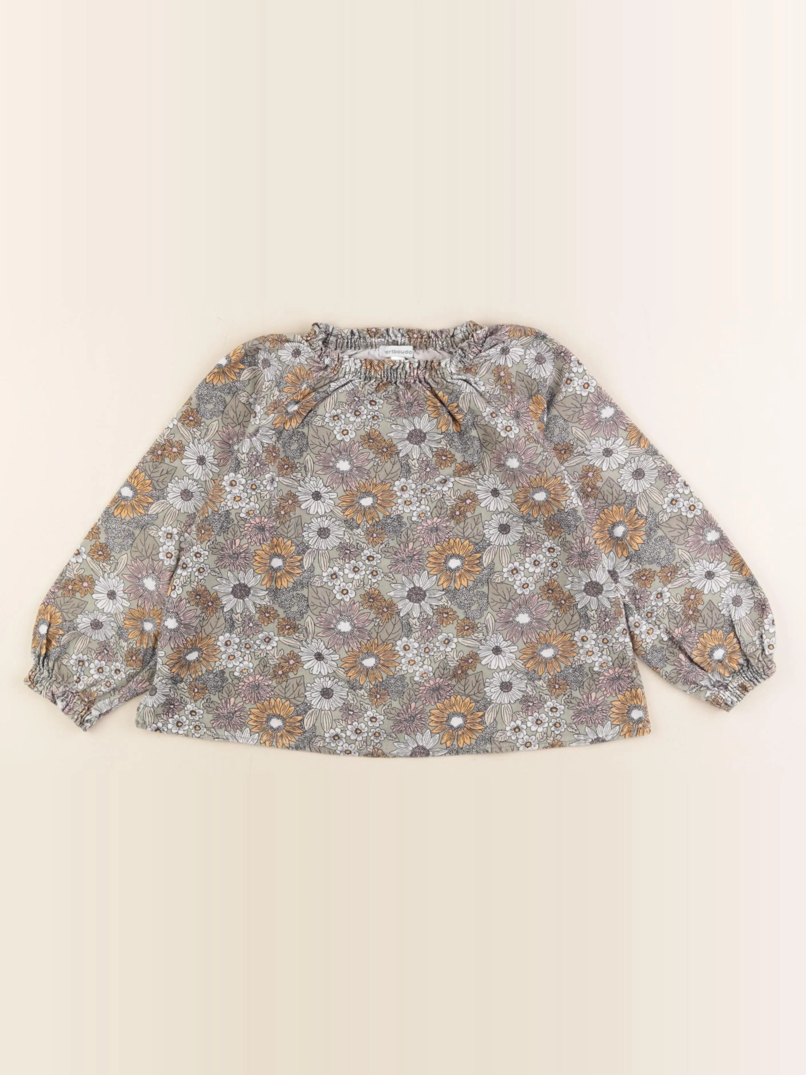 Vertbaudet - blouse multicolore - 6 ans