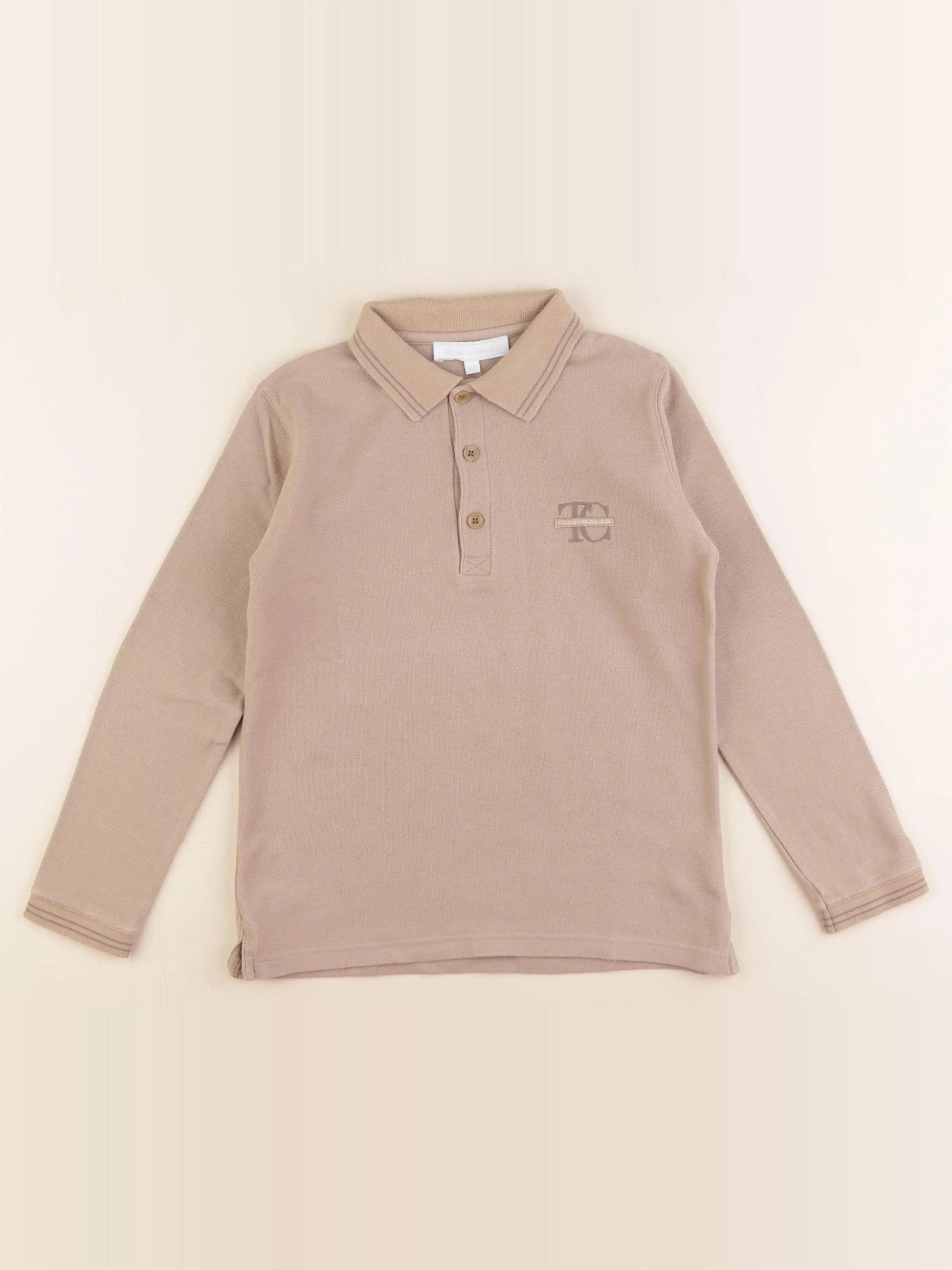 Jacadi - polo marron - 8 ans