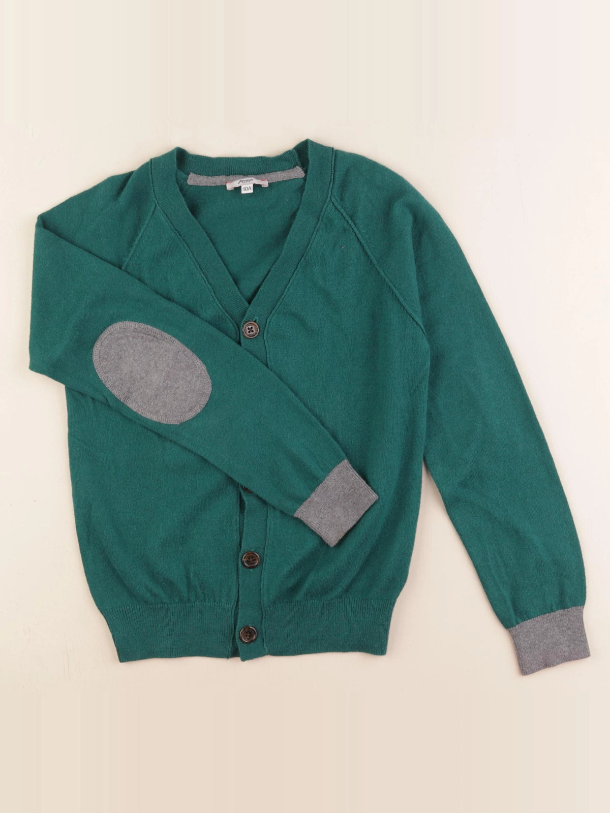 Jacadi - gilet vert - 10 ans