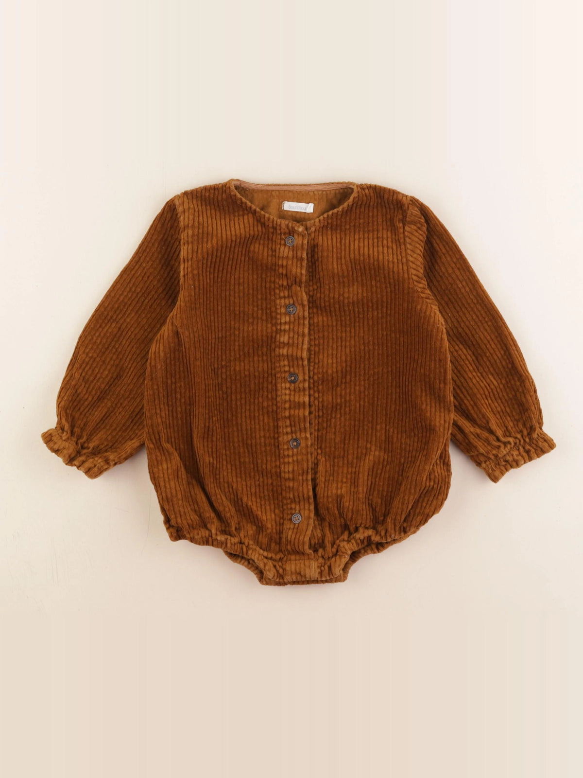 Boutchou - combinaison marron - 18 mois