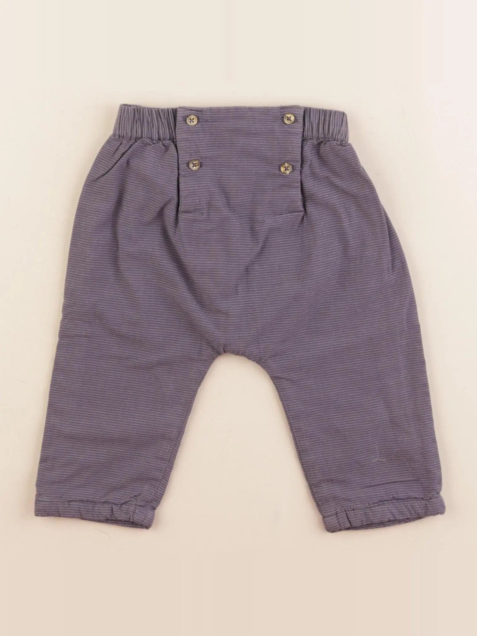 Boutchou - sarouel bleu - 6 mois