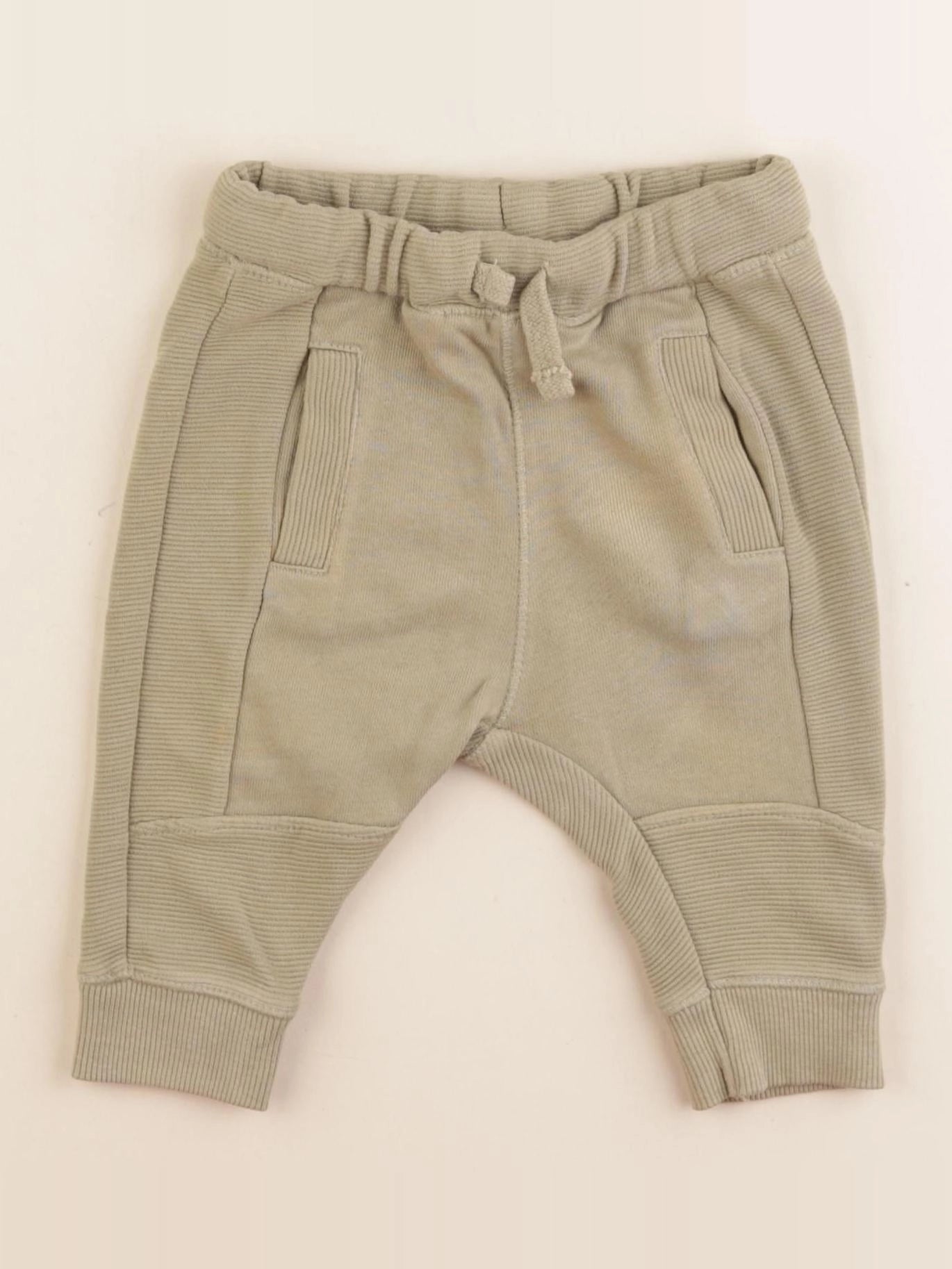 Zara - pantalon vert - 3/6 mois