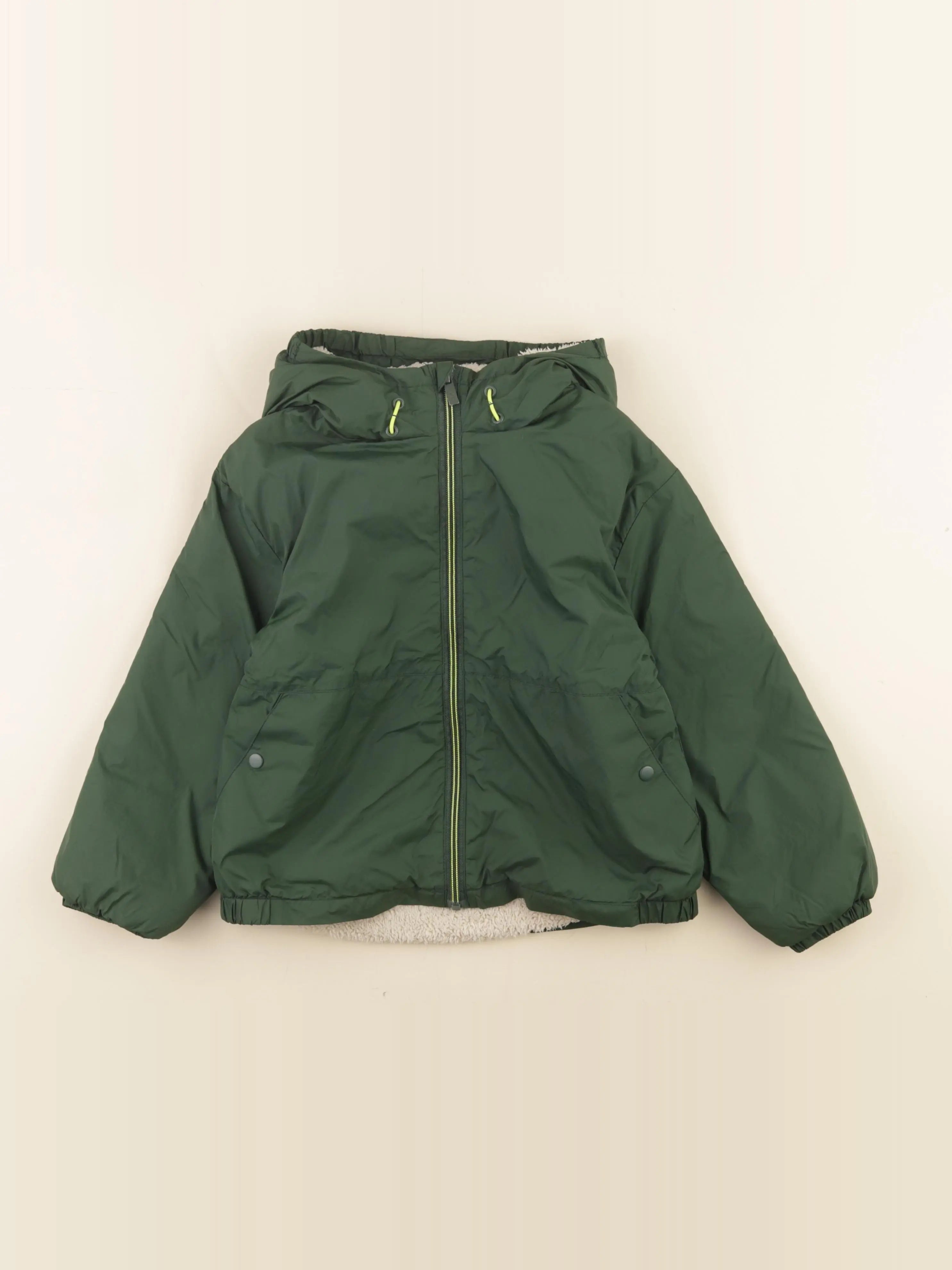 Vertbaudet - imperméable vert - 6 ans