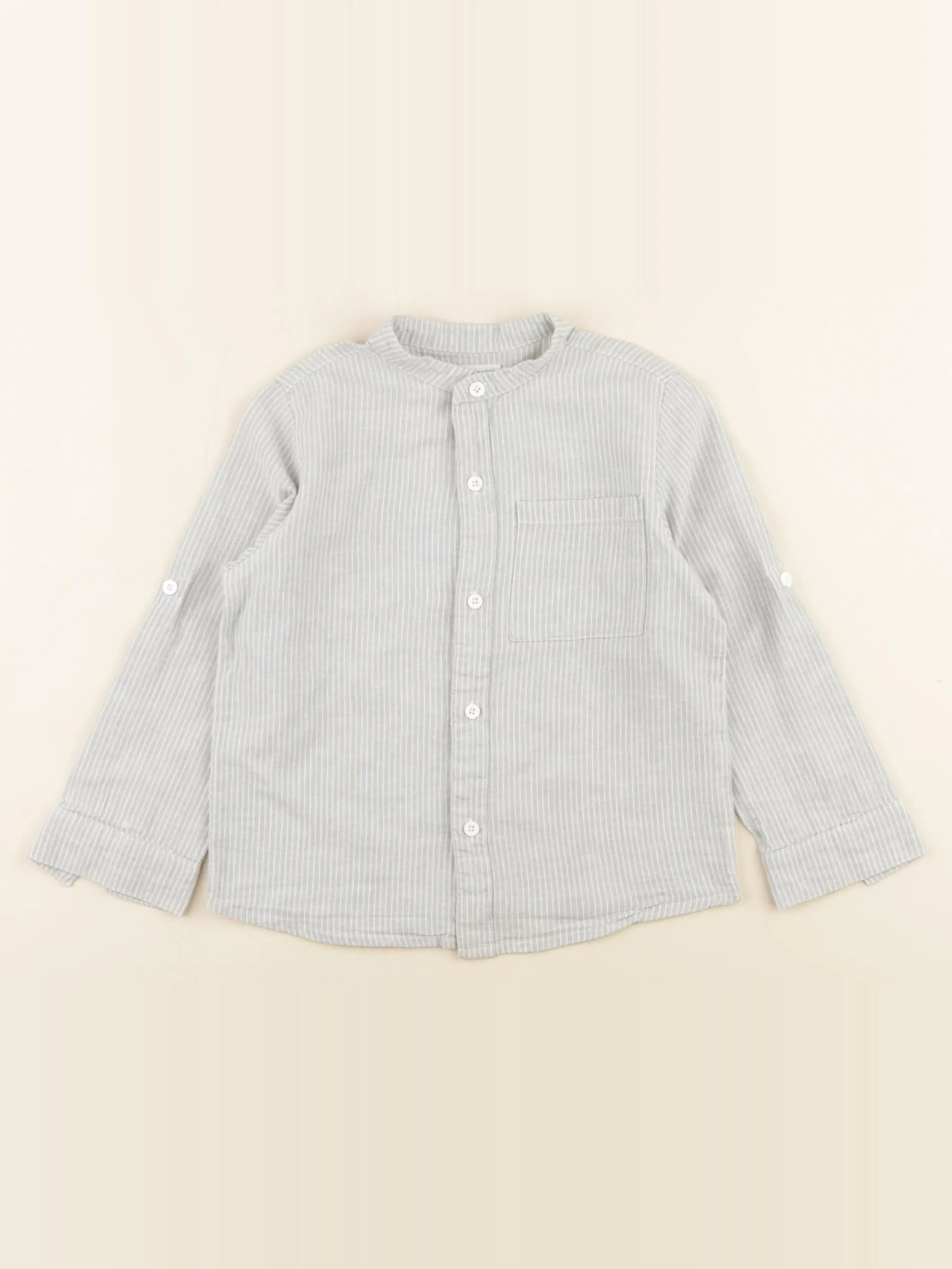 Vertbaudet - chemise multicolore - 6 ans