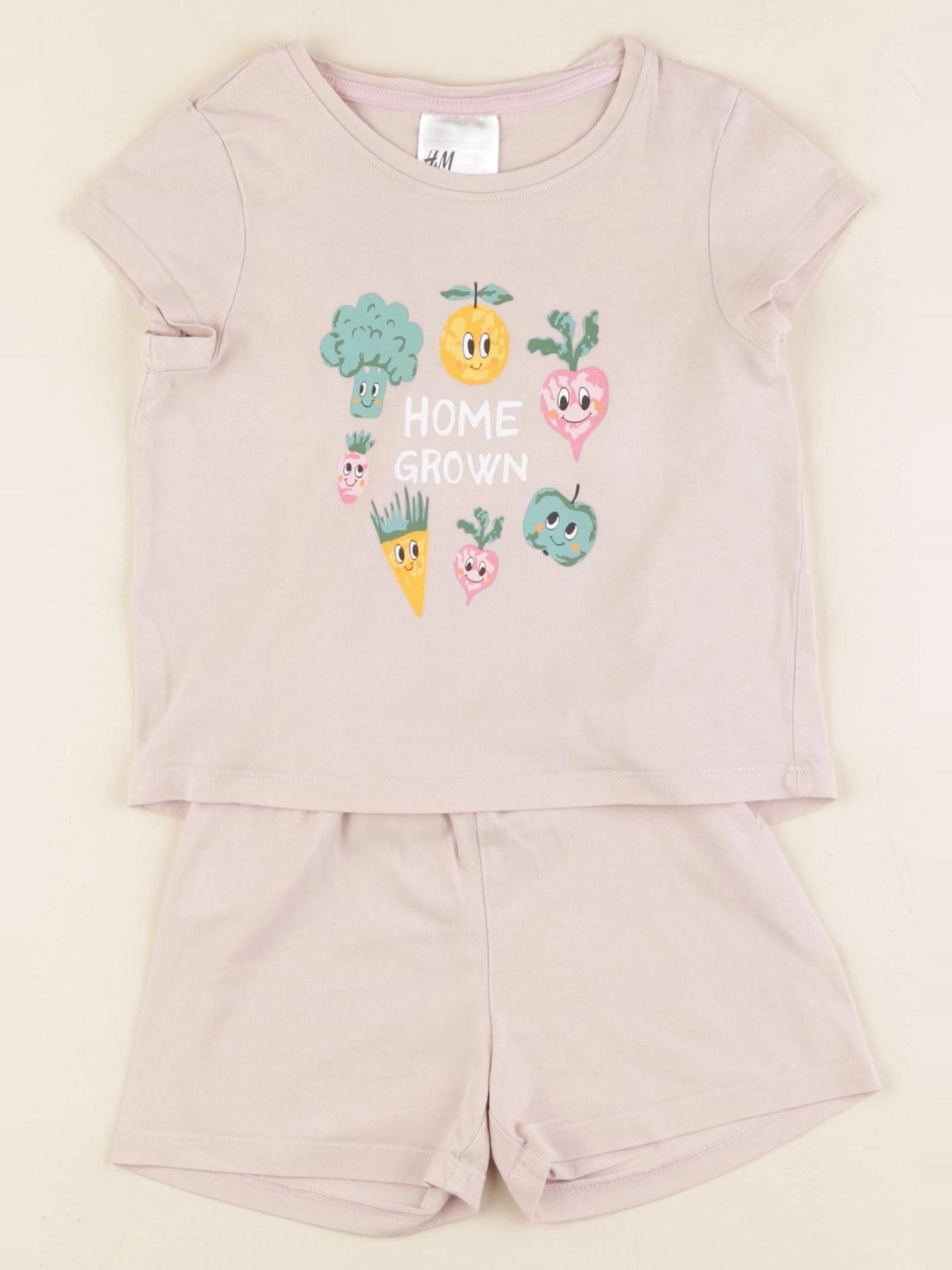 H&M - pyjama coton beige - 18/24 mois