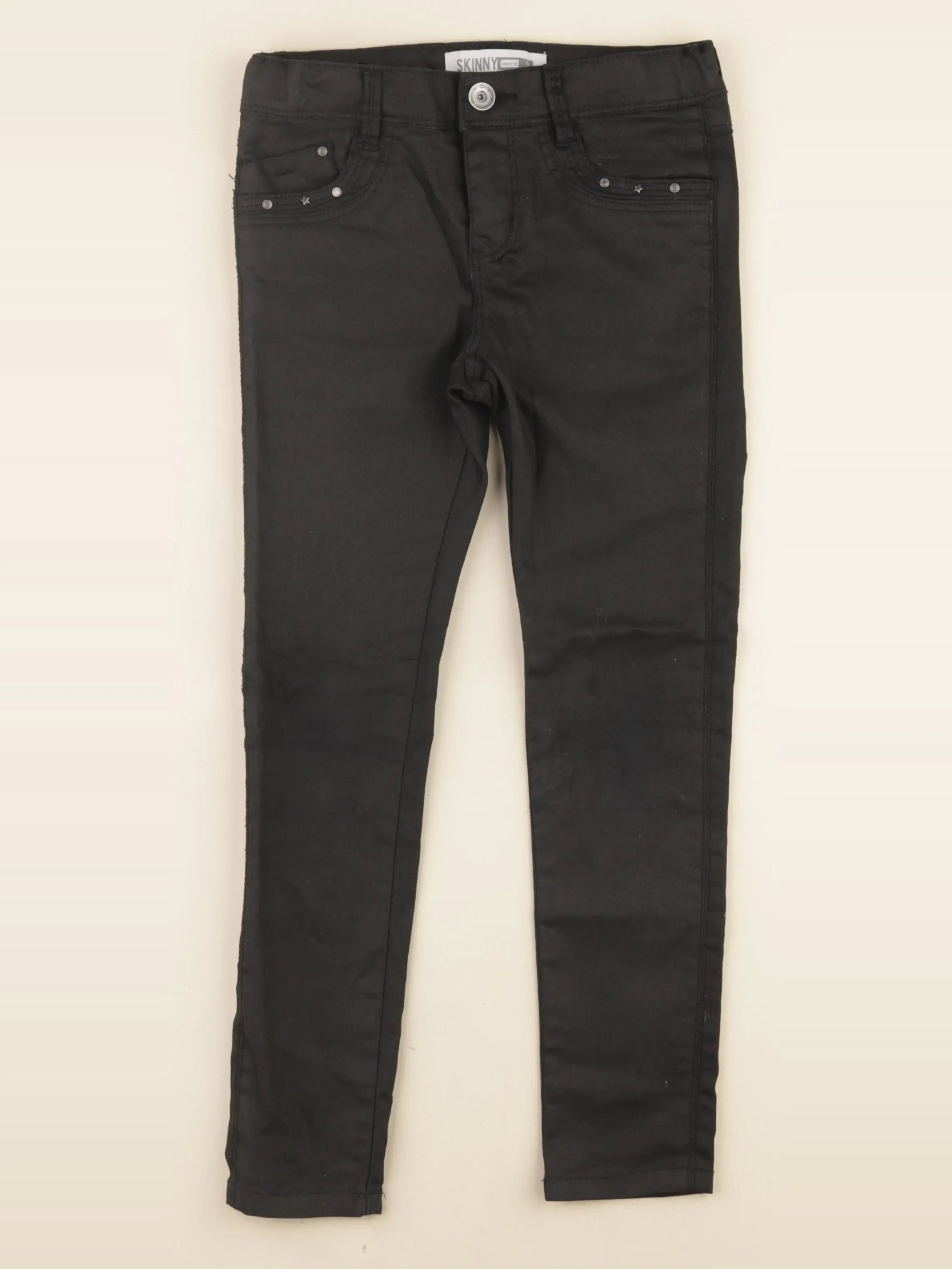 Okaidi - jegging noir - 7 ans