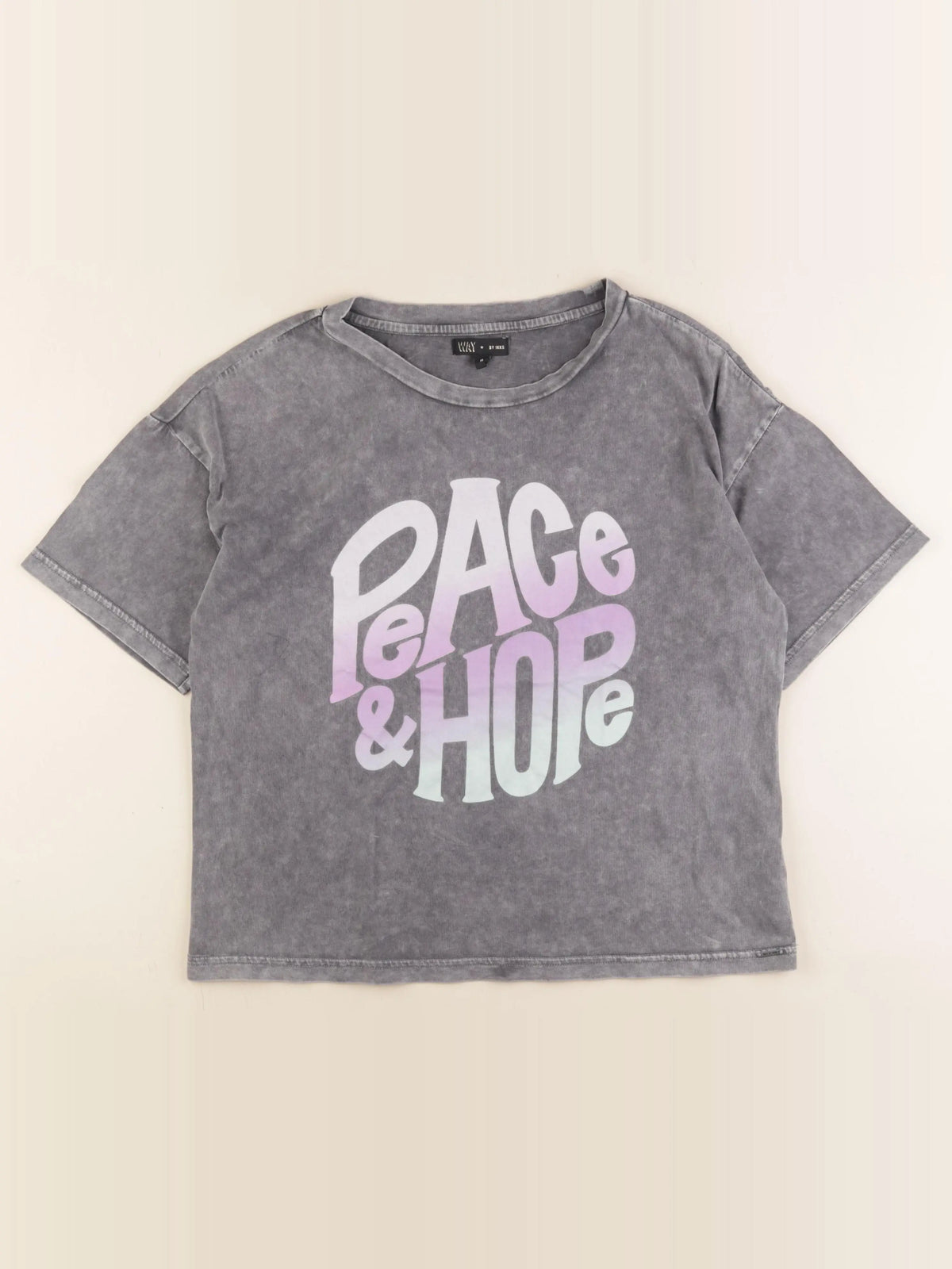 IKKS - tee-shirt gris - 16 ans