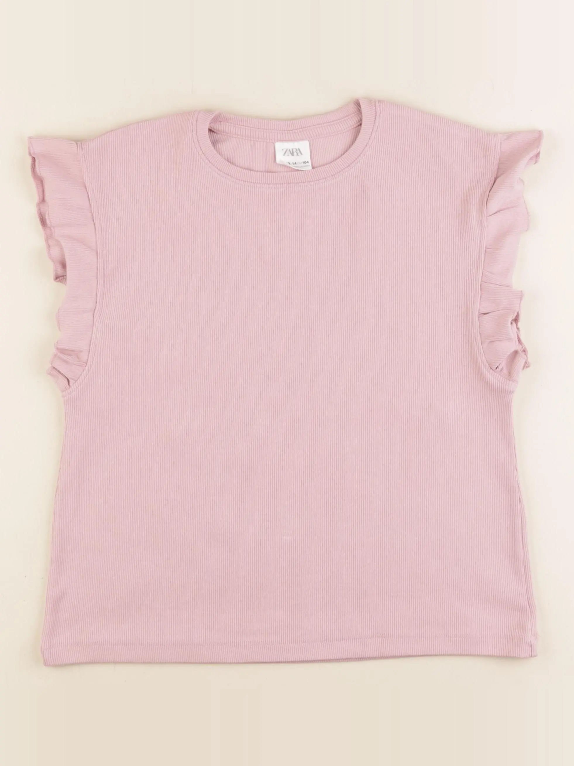 Zara - tee-shirt rose - 13/14 ans