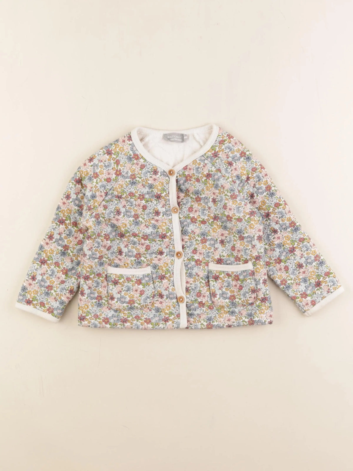 Boutchou - veste multicolore - 24 mois