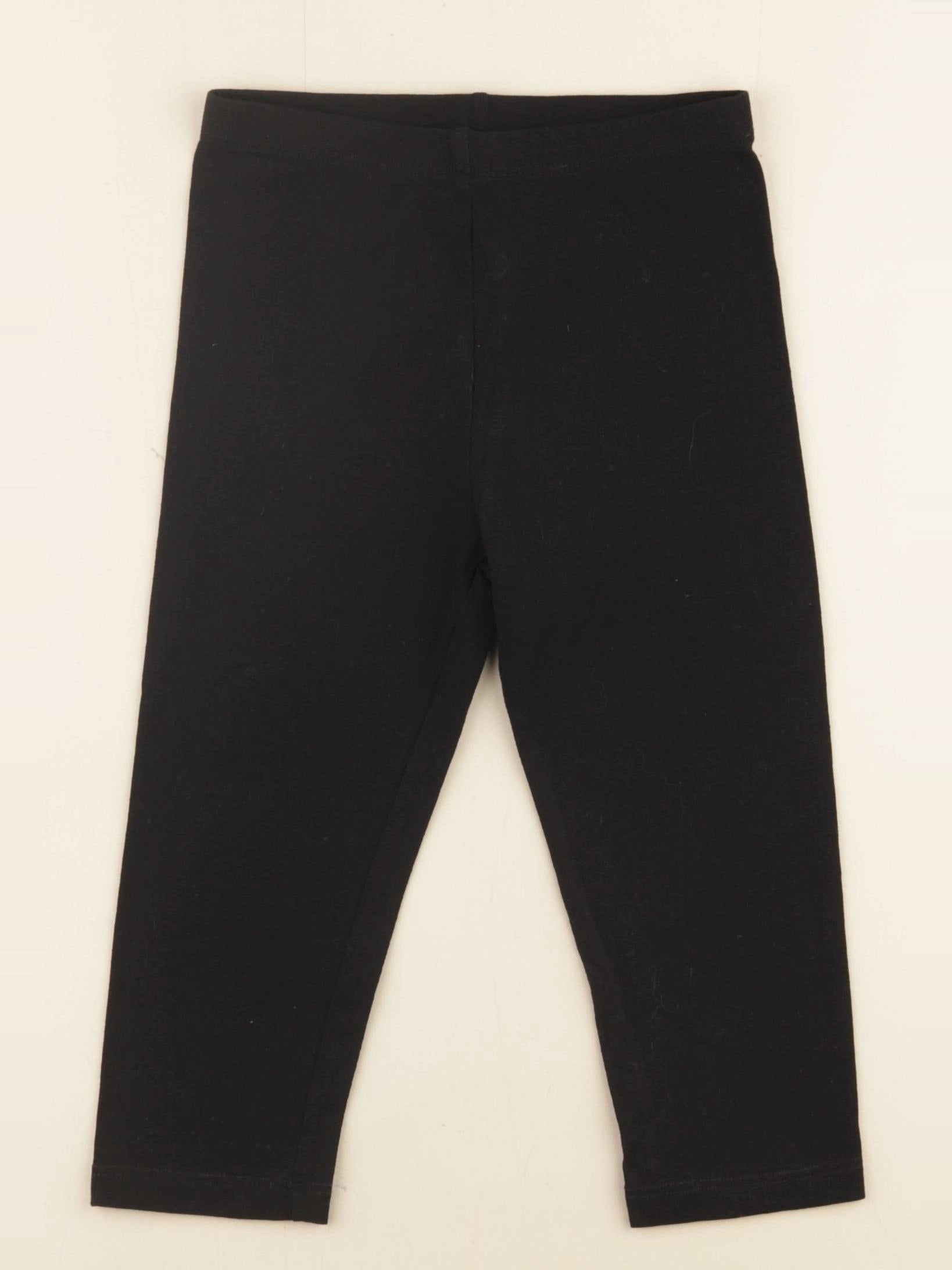 H&M - legging court noir - 7/8 ans