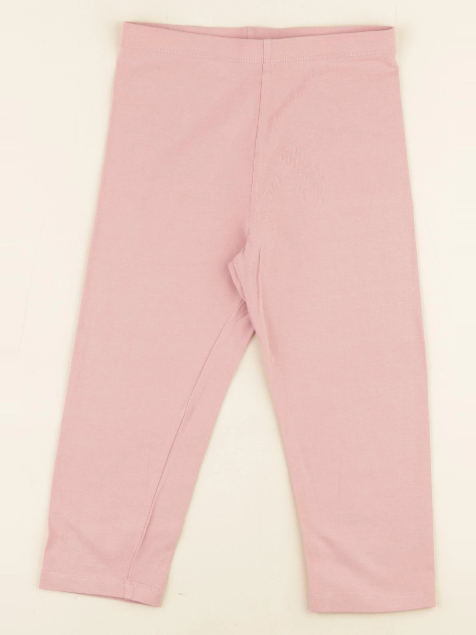 H&M - legging court rose - 7/8 ans