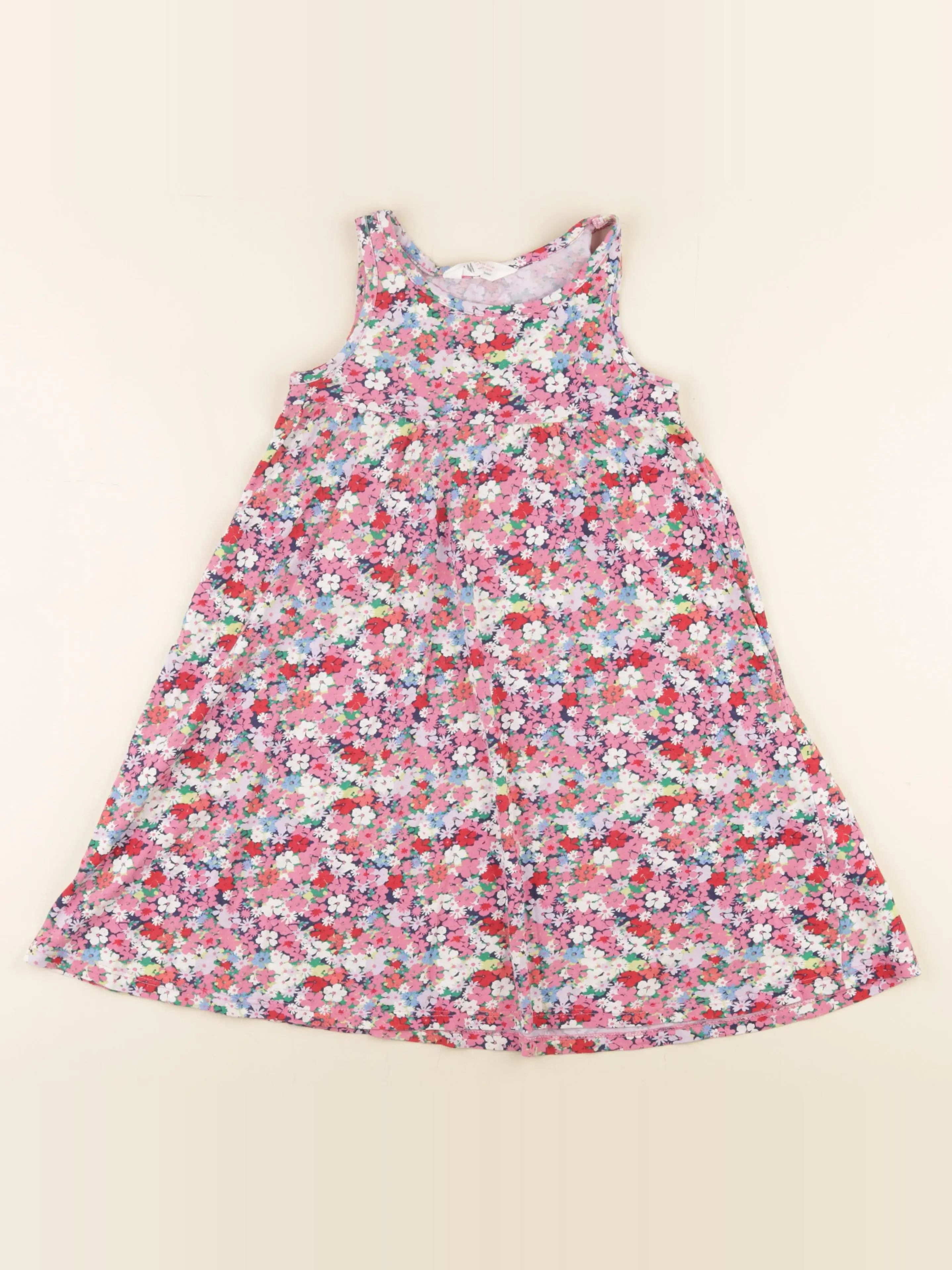 H&M - robe multicolore - 6/8 ans