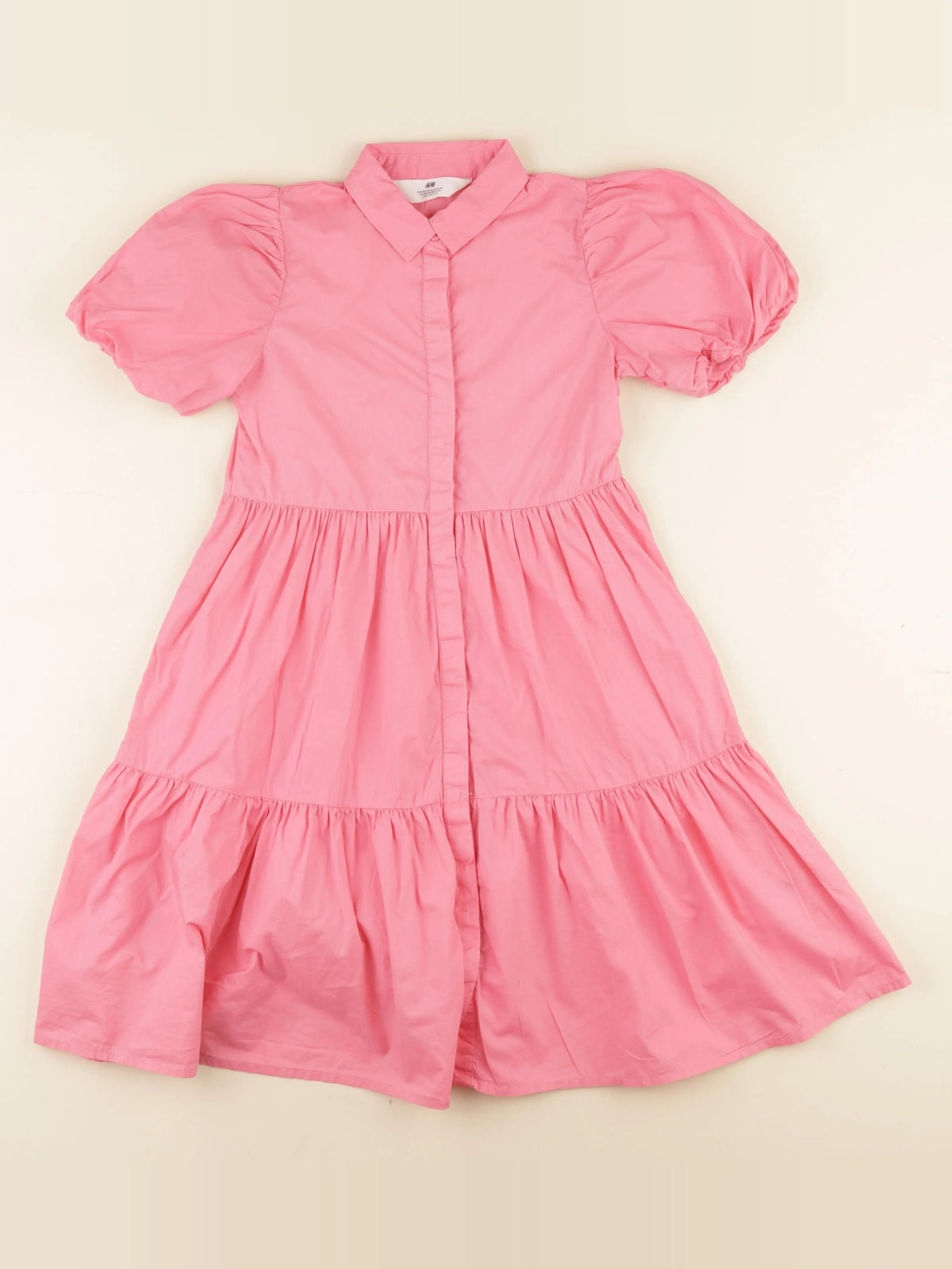 H&M - robe rose - 6/7 ans
