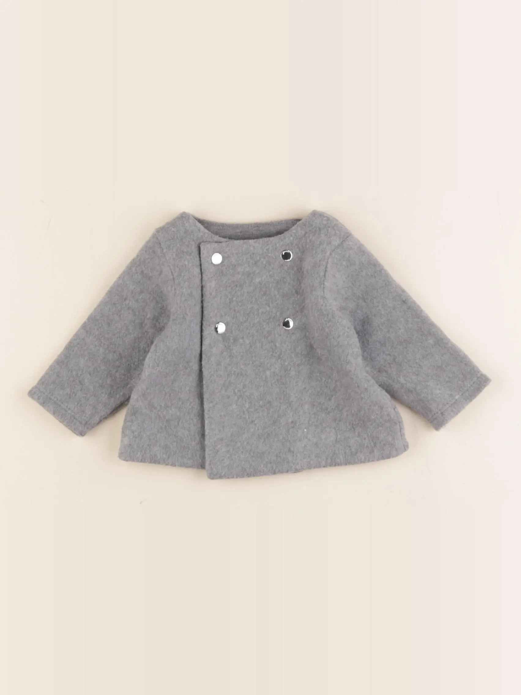 Jacadi - veste gris - 1 mois